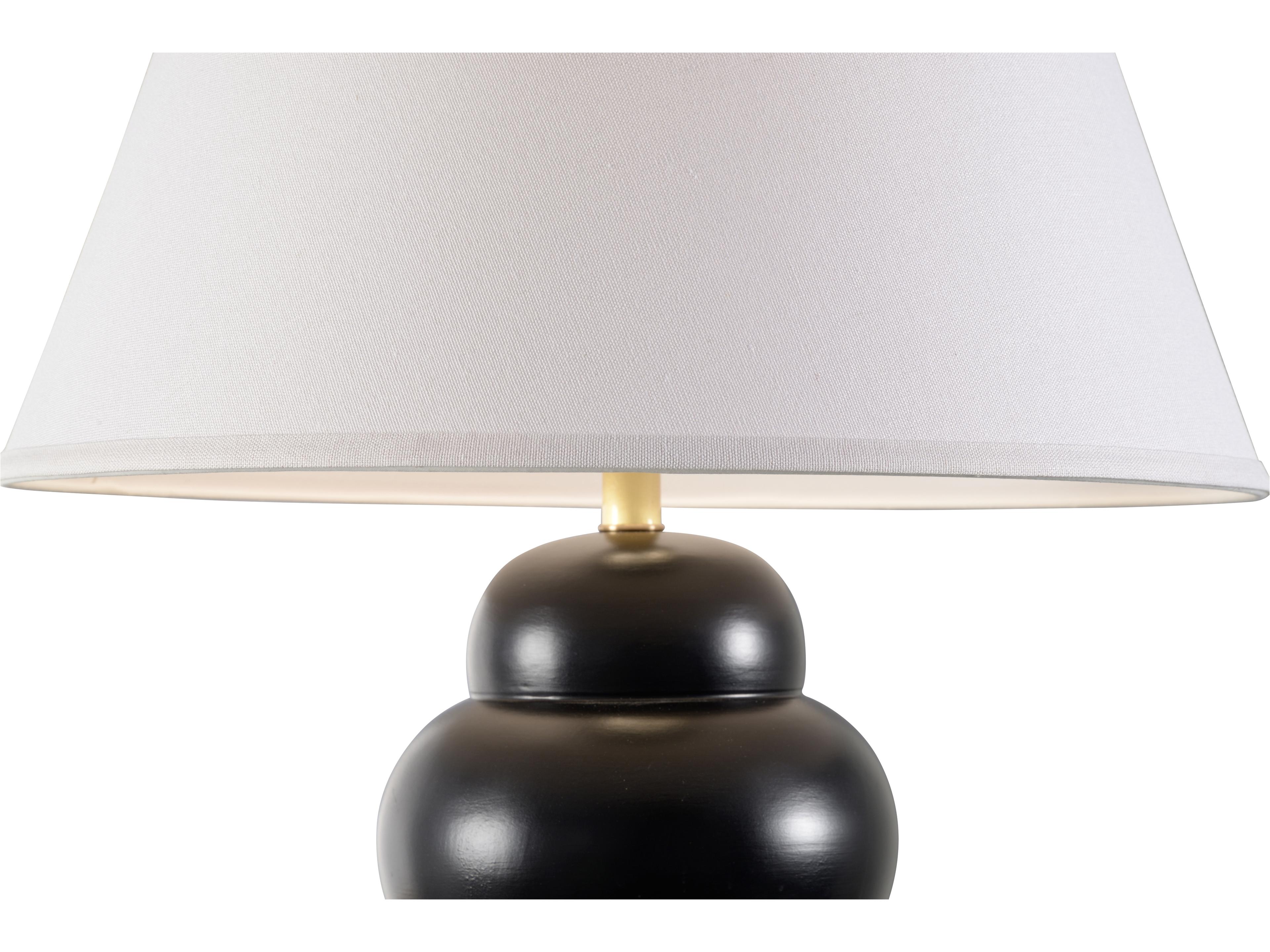 Chelsea House Bill Cain Black Buffet Lamp