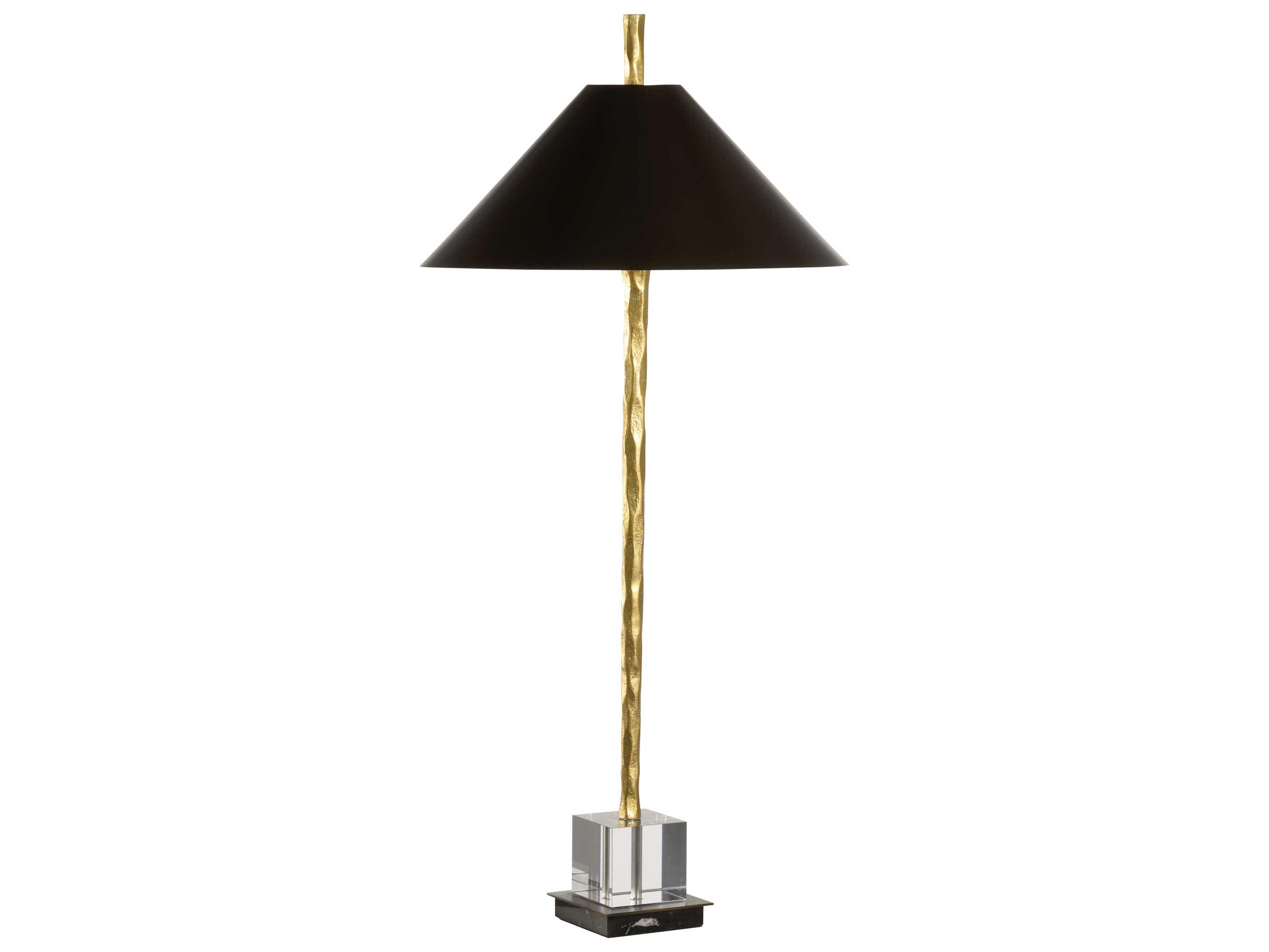 Chelsea House Davis Gold Bronze Metal Buffet Lamp