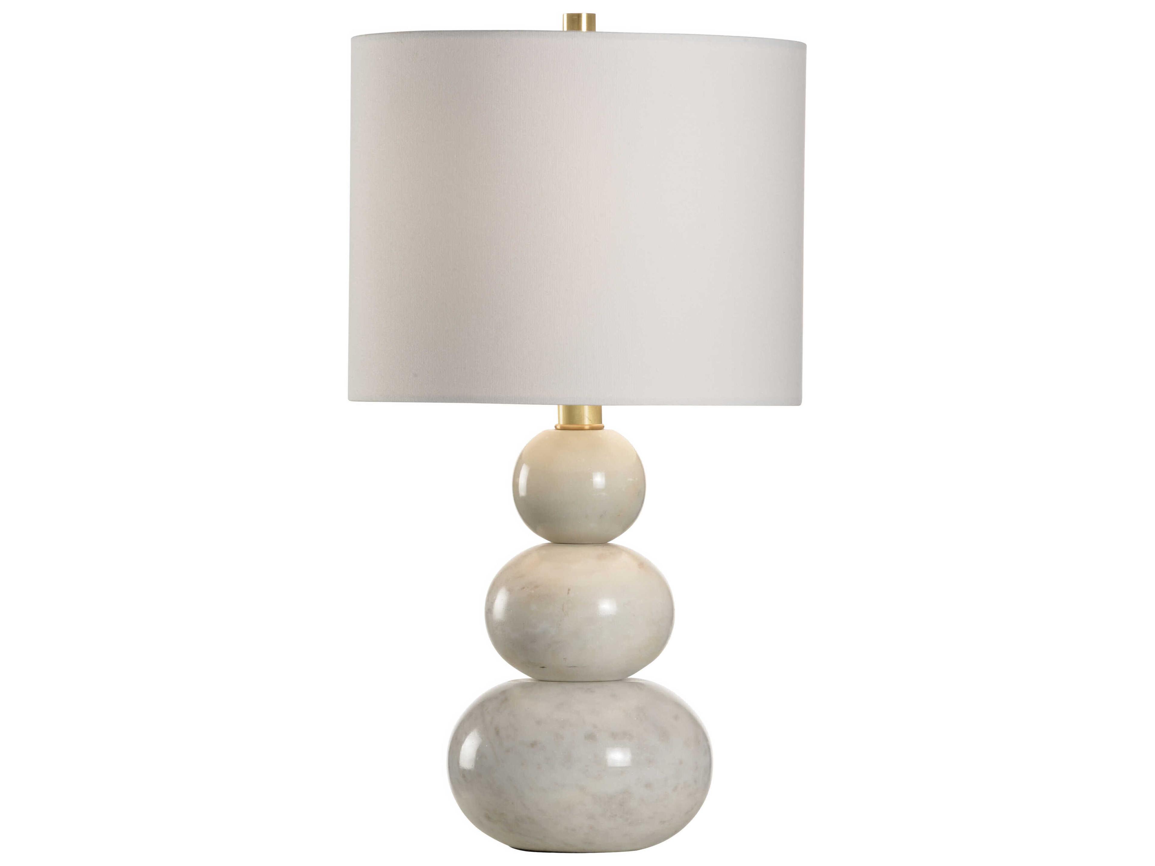 Bianca Natural White Off Silkette Table Lamp