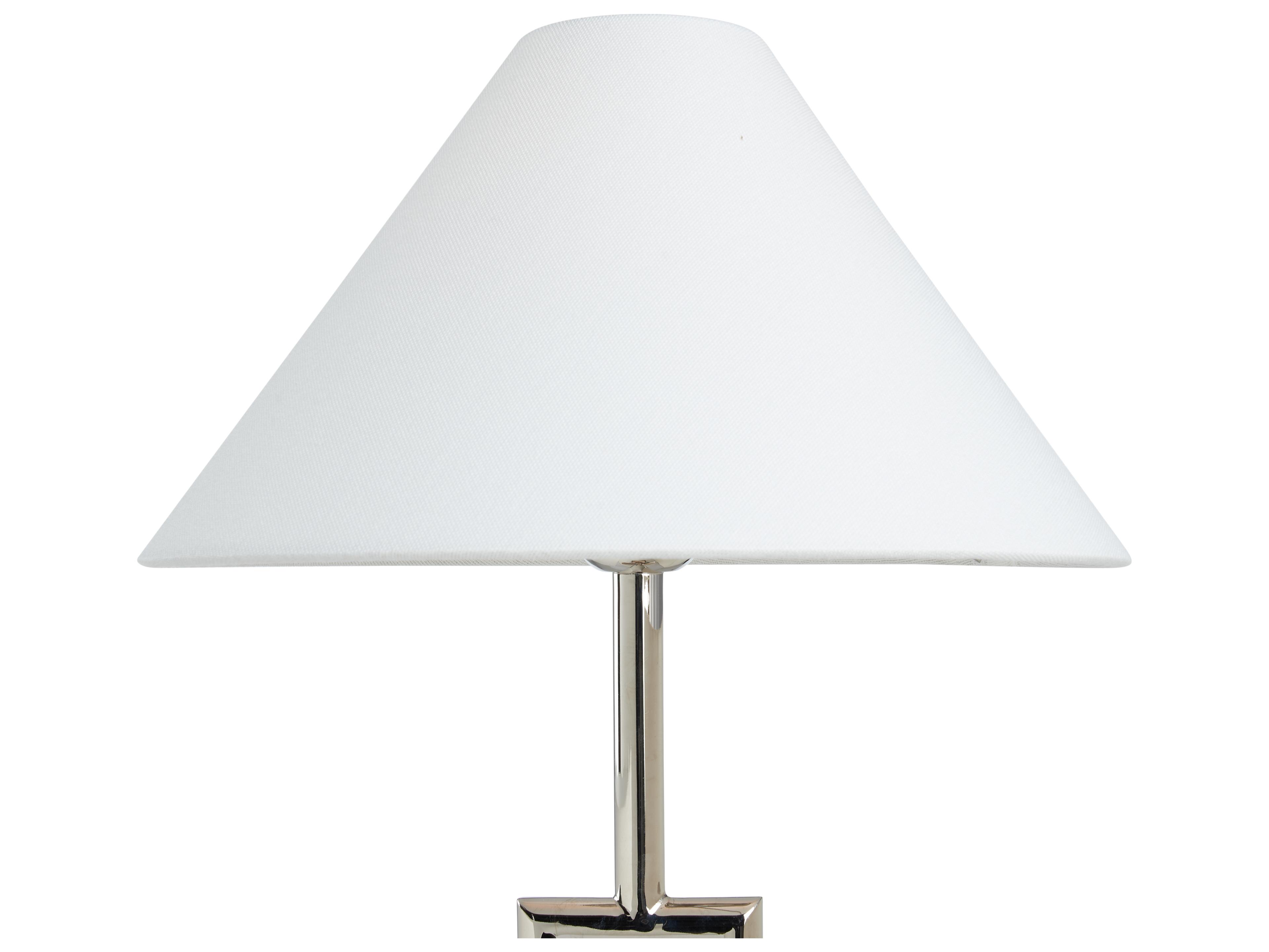 Chelsea House Jamie Merida Polished Nickel Table Lamp