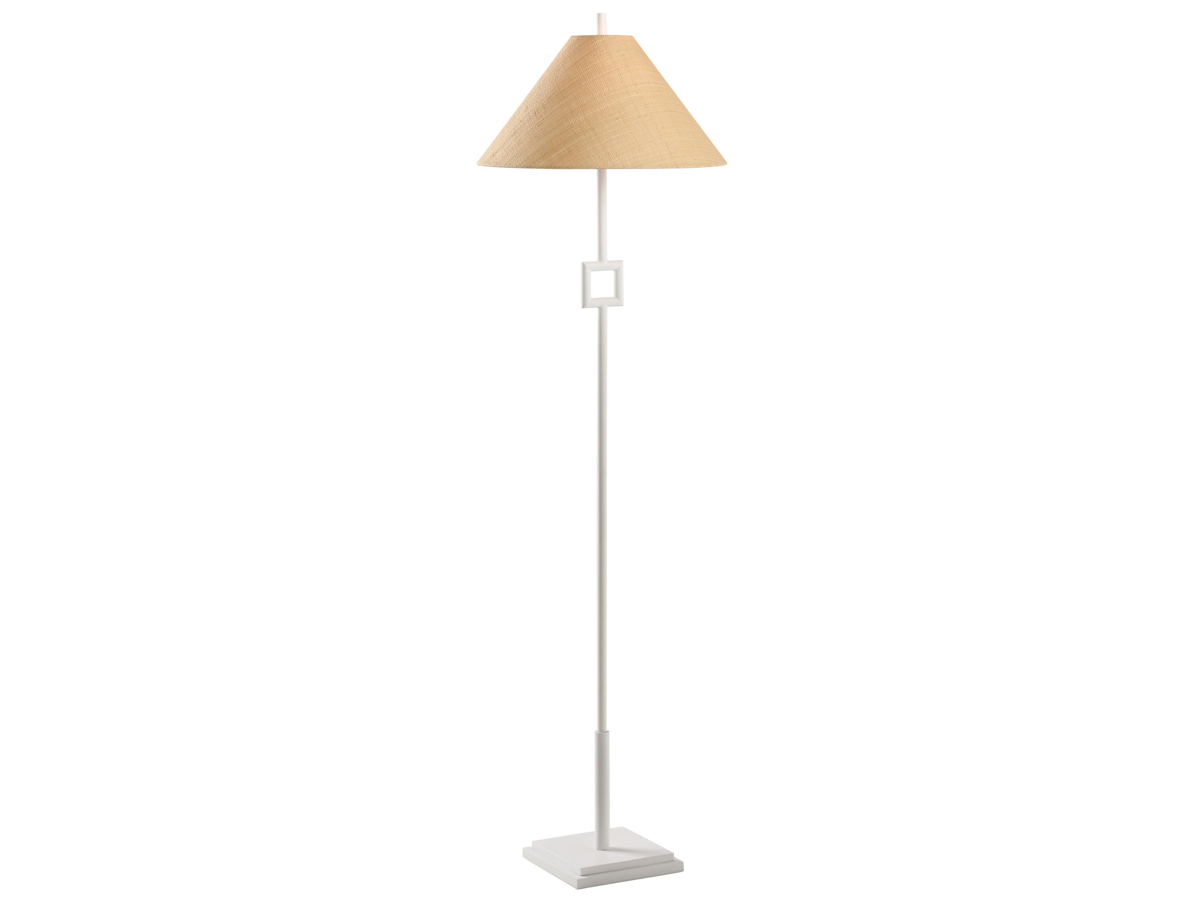 Jamie Merida Matte White Floor Lamp