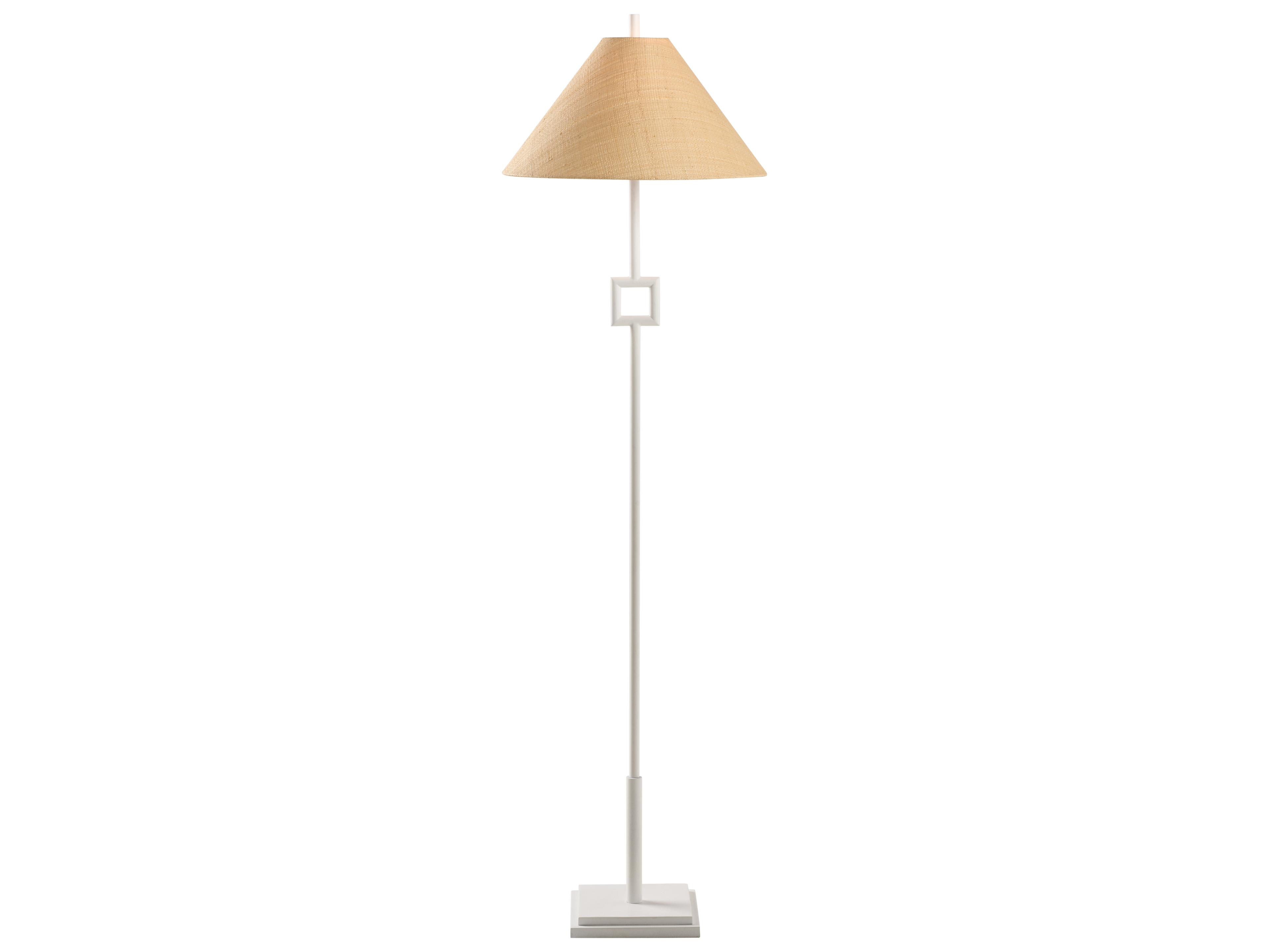 Chelsea House Jamie Merida Matte White Floor Lamp