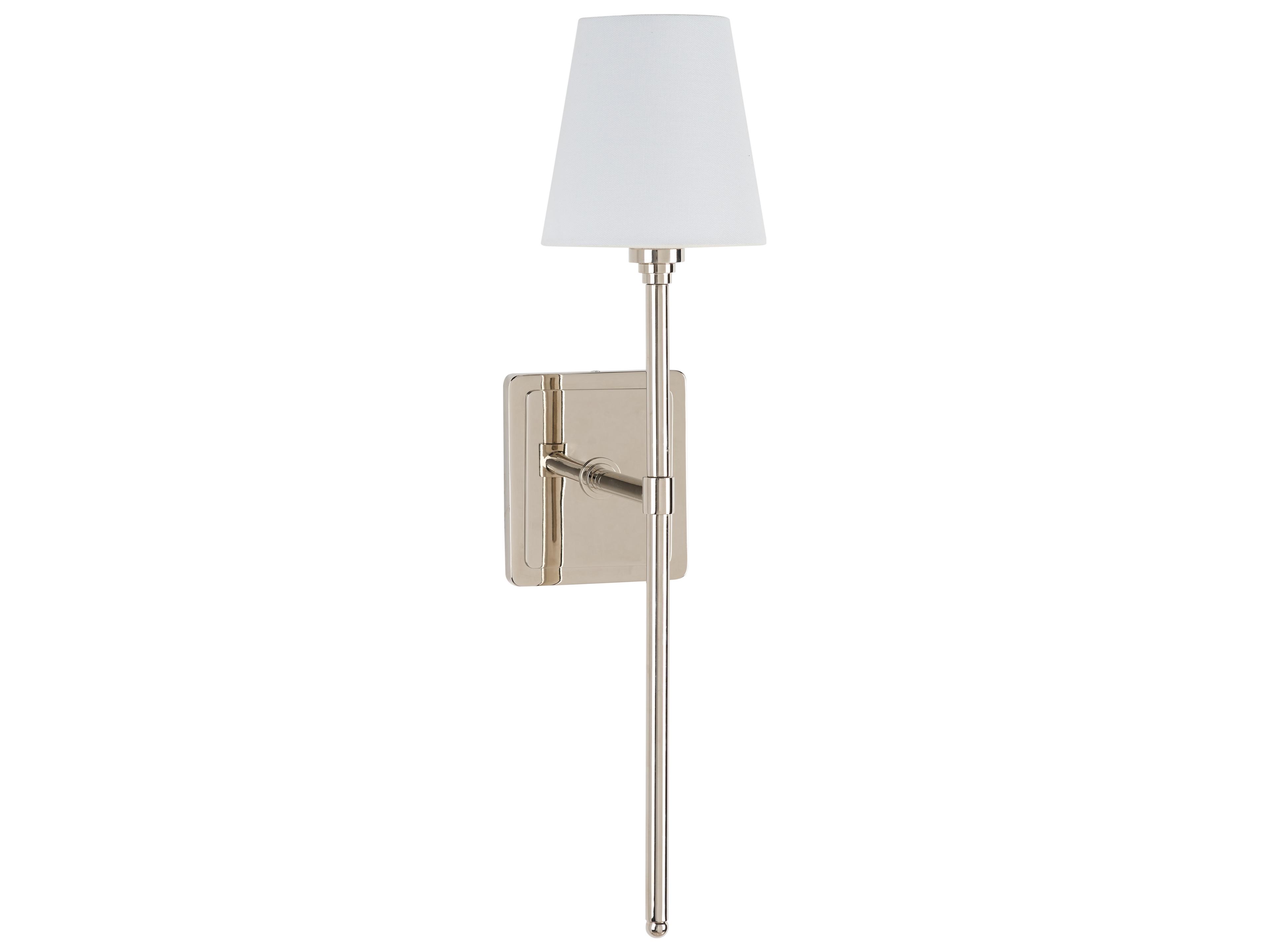 Chelsea House Jamie Merida 1-Light Silver Nickel Wall Sconce