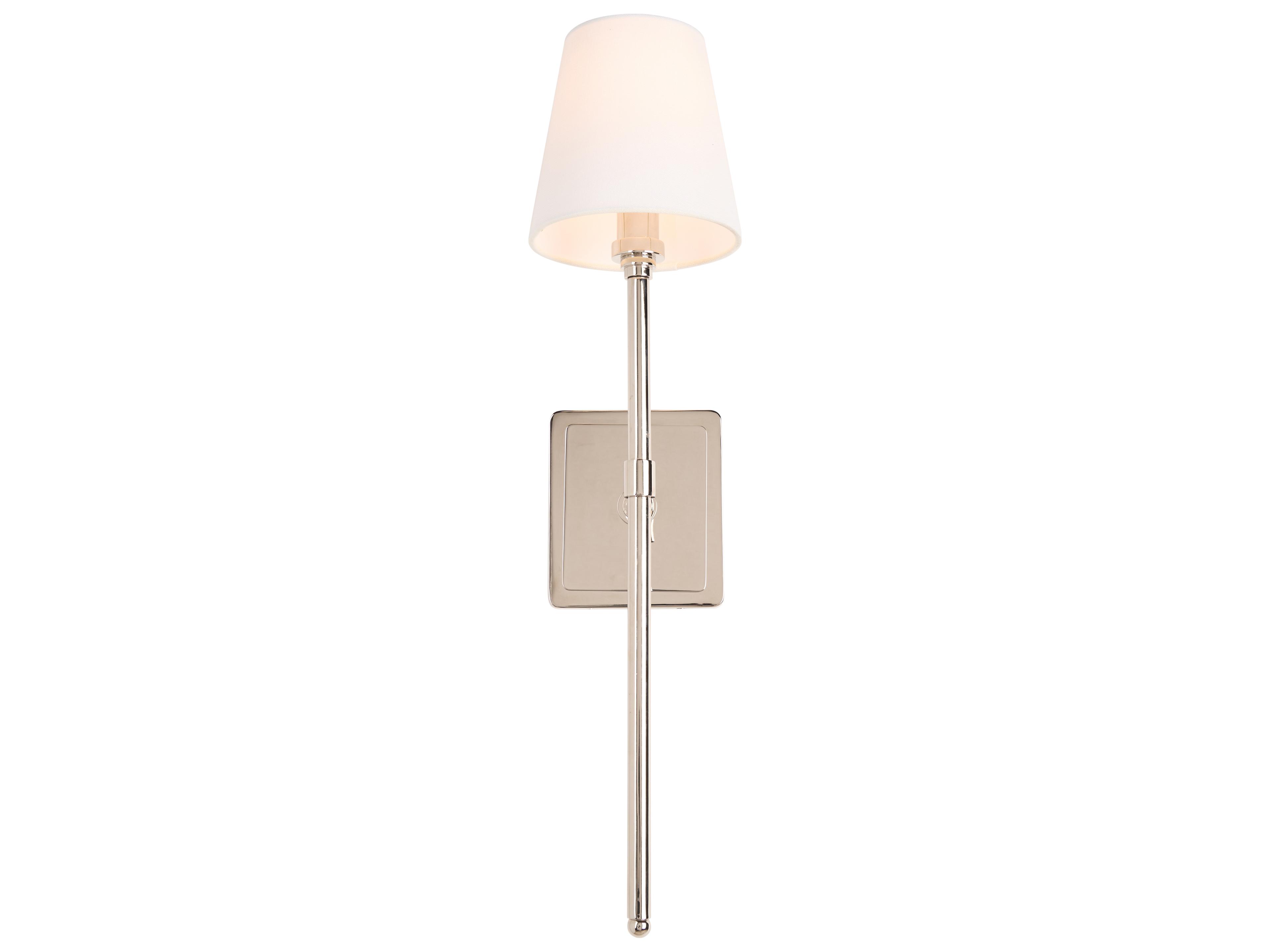 Chelsea House Jamie Merida 1-Light Silver Nickel Wall Sconce