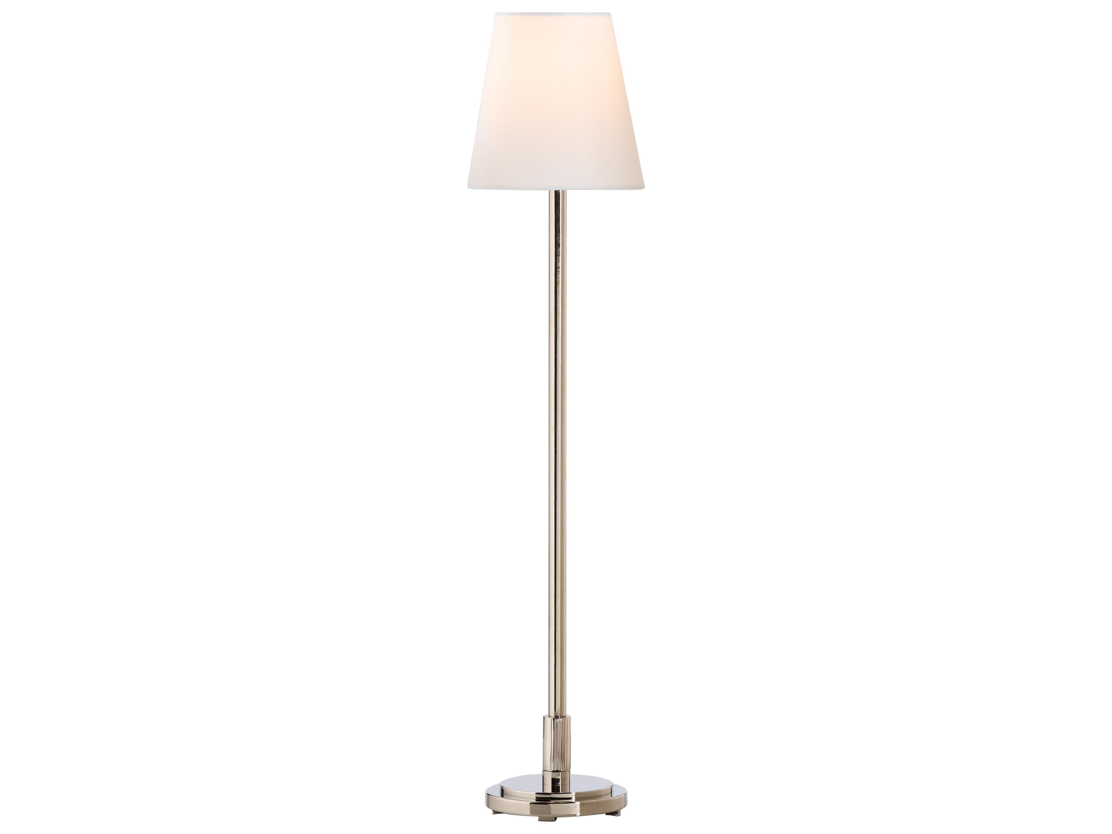 Jamie Merida Polished Nickel Table Lamp