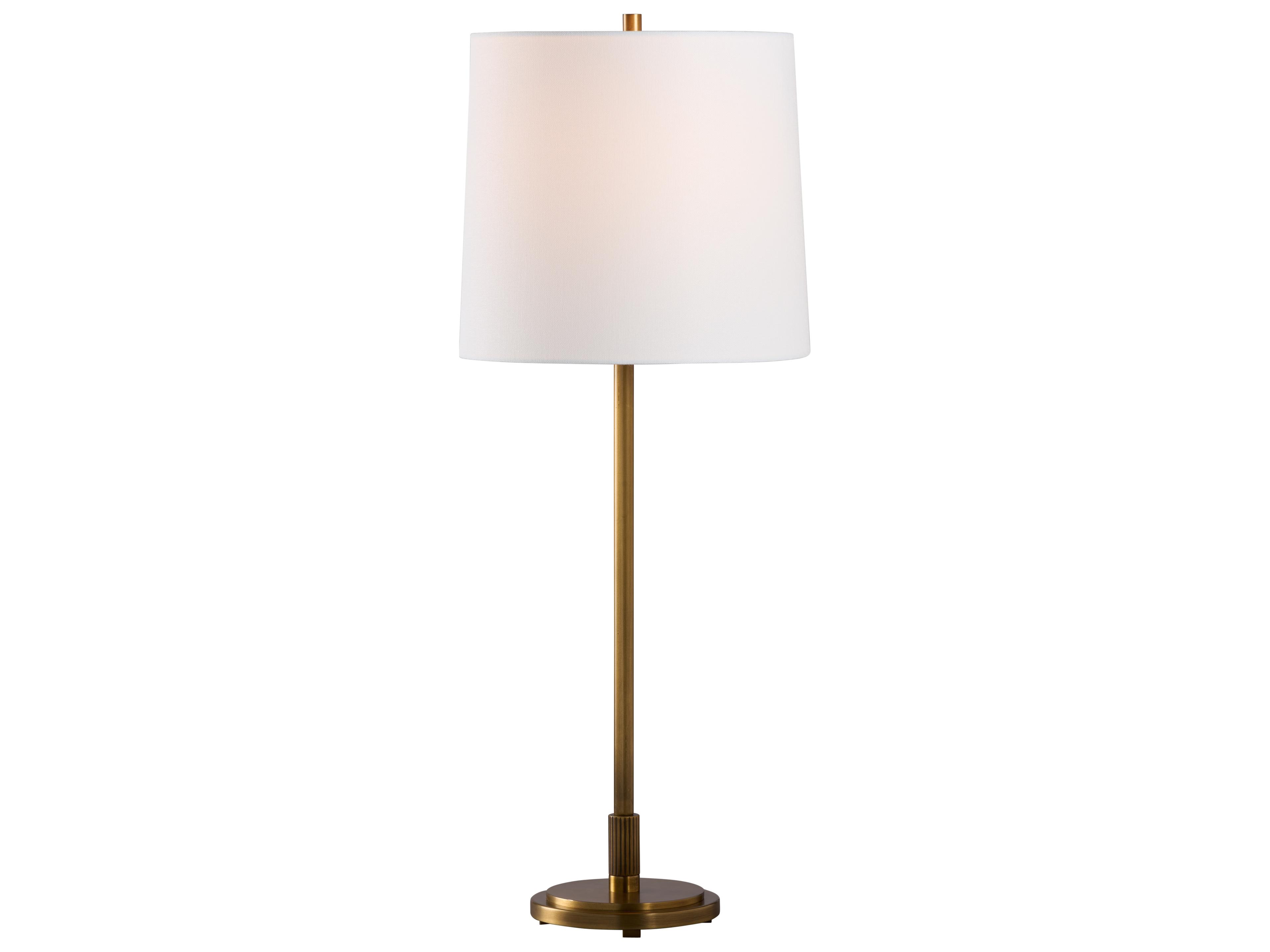Jamie Merida Antique Brass Table Lamp