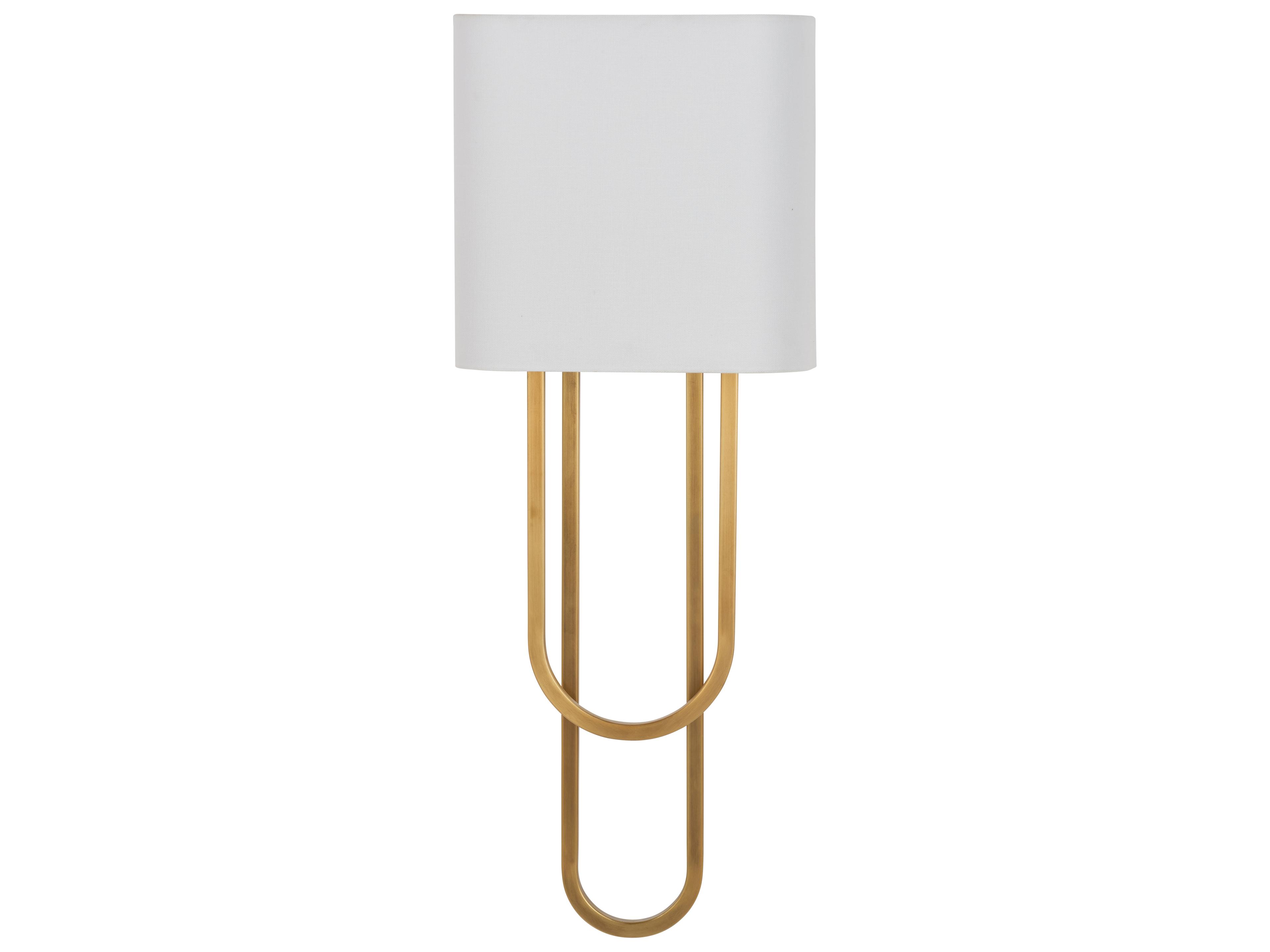 Chelsea House Jamie Merida 1-Light Antique Brass Wall Sconce