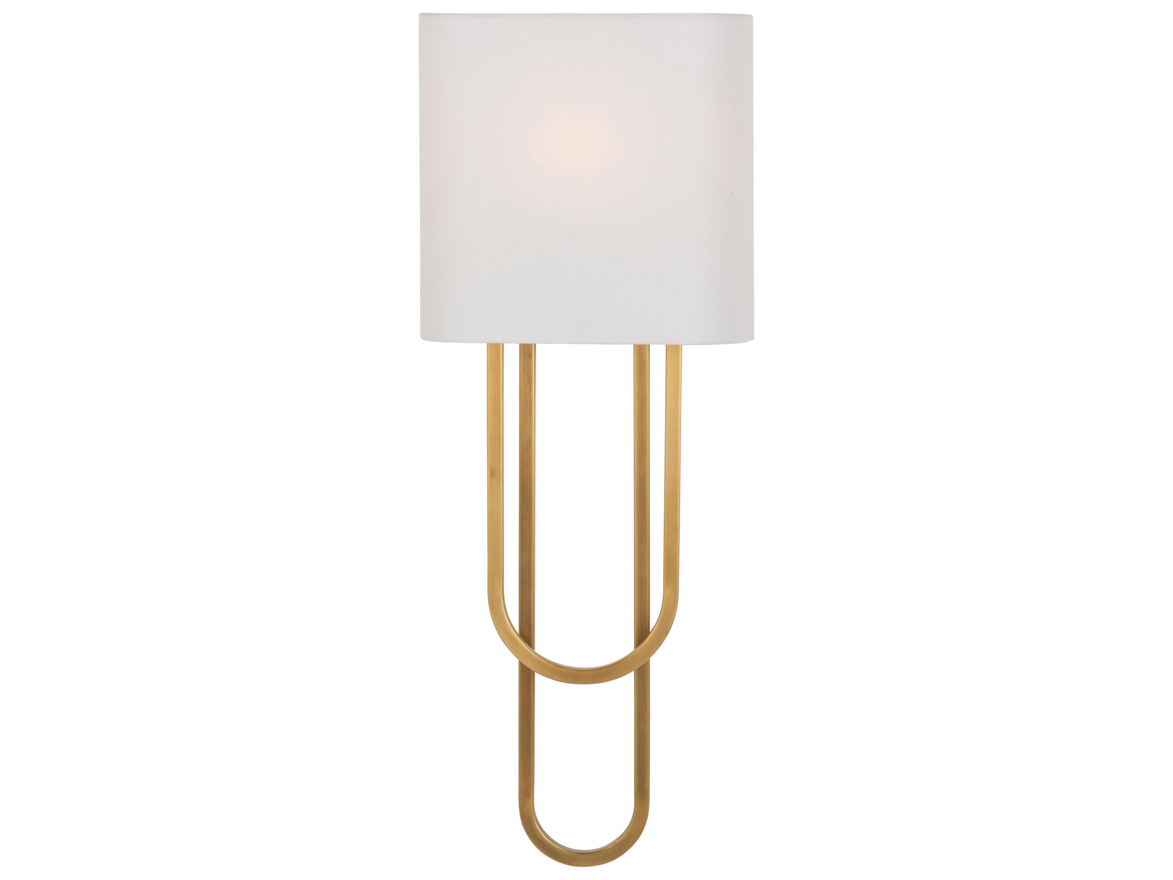 Chelsea House Jamie Merida 1-Light Antique Brass Wall Sconce