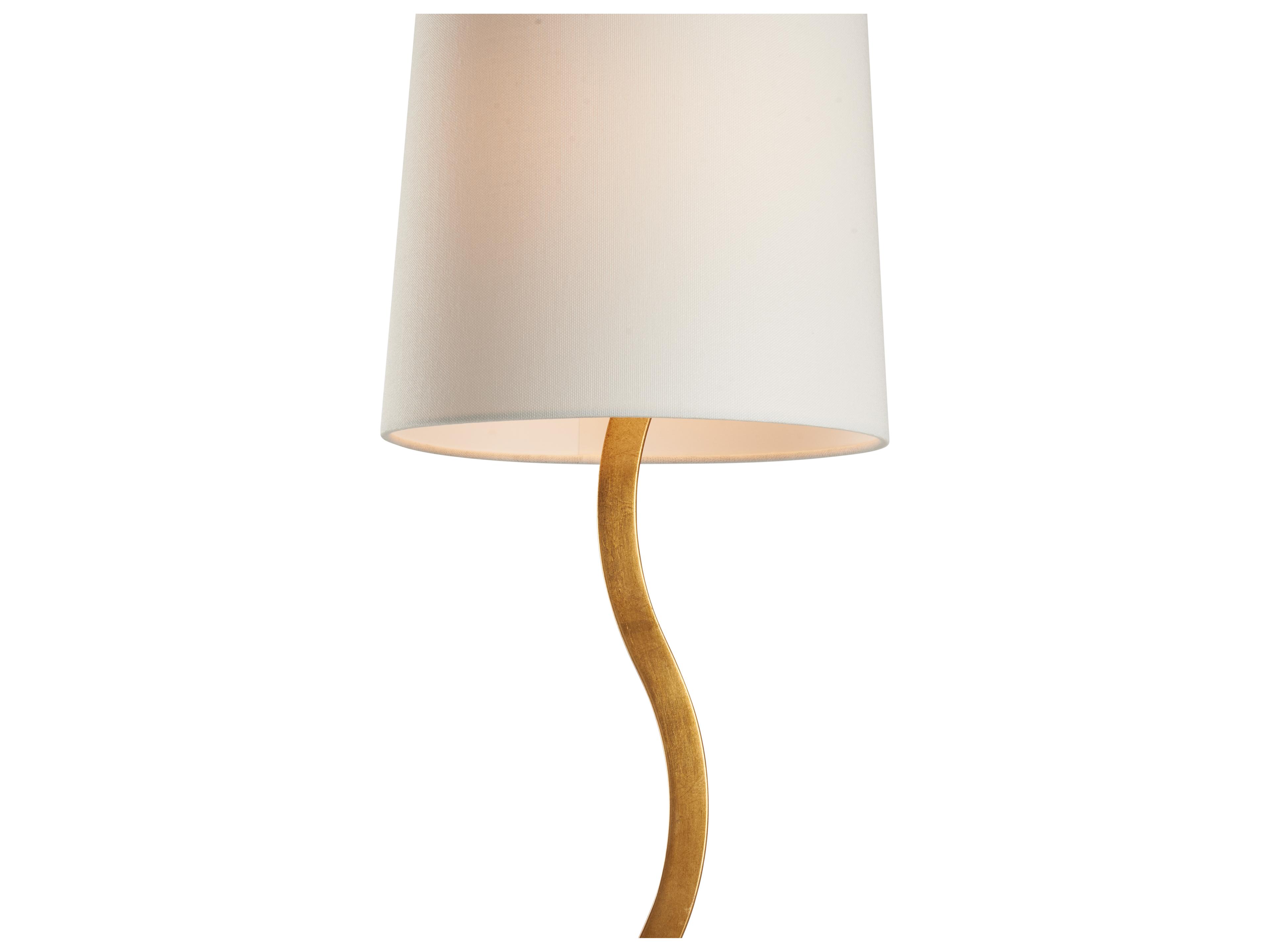 Chelsea House Jamie Merida Gold Leaf Brass Table Lamp
