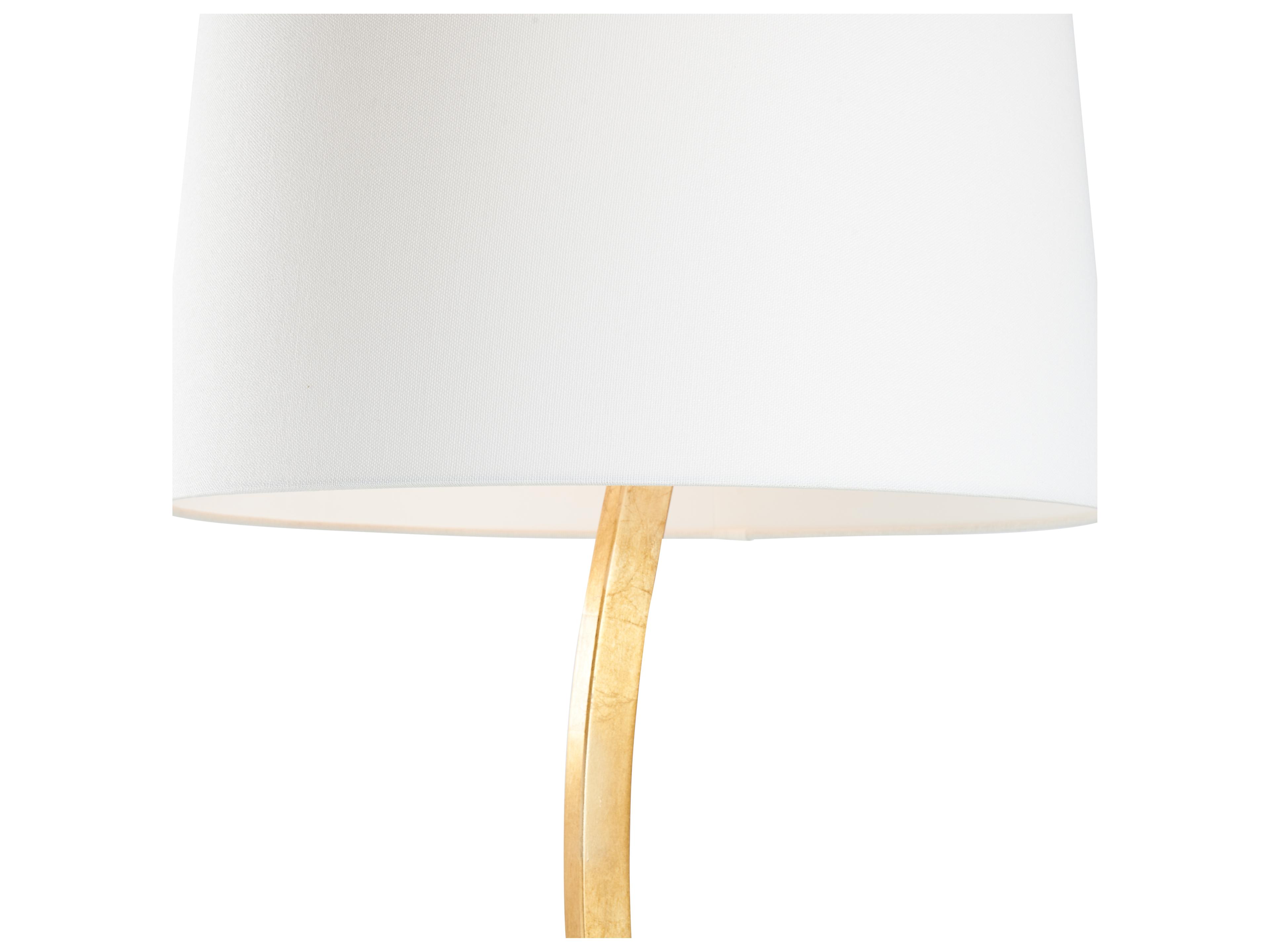 Chelsea House Jamie Merida Gilt Brass Floor Lamp