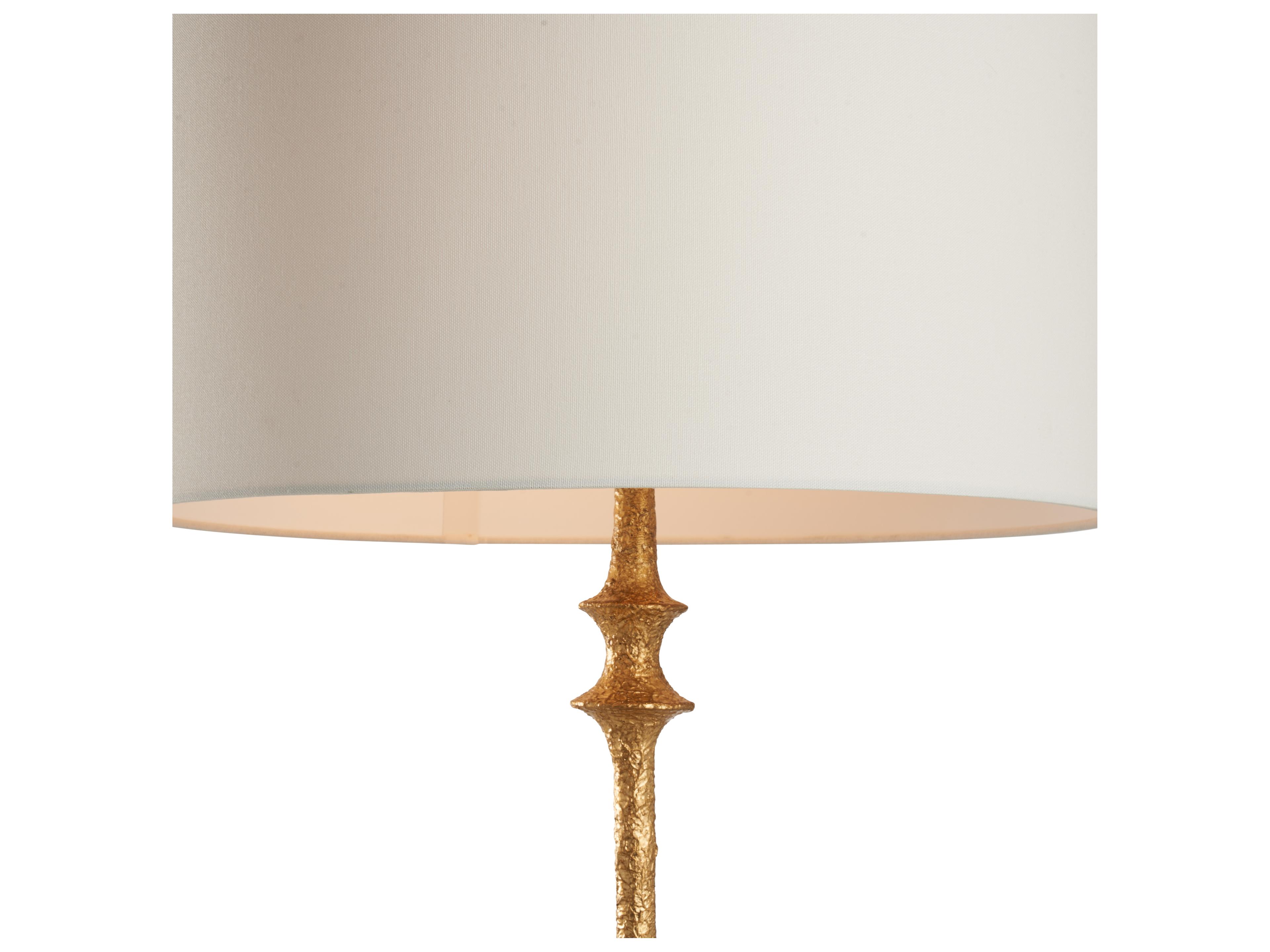 Chelsea House Mark Ross Gilt Gold Floor Lamp
