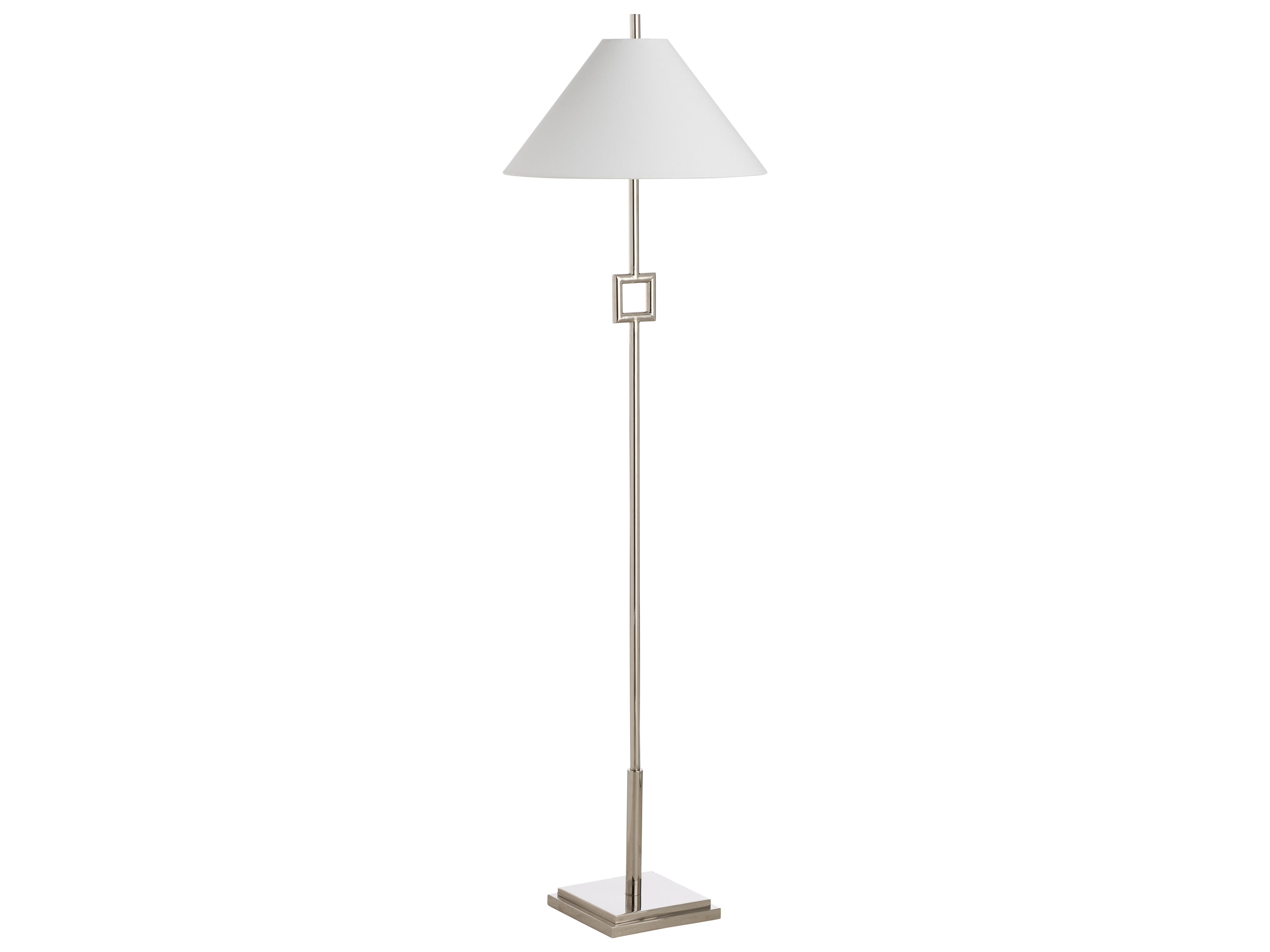 Chelsea House Jamie Merida Polished Nickel Floor Lamp