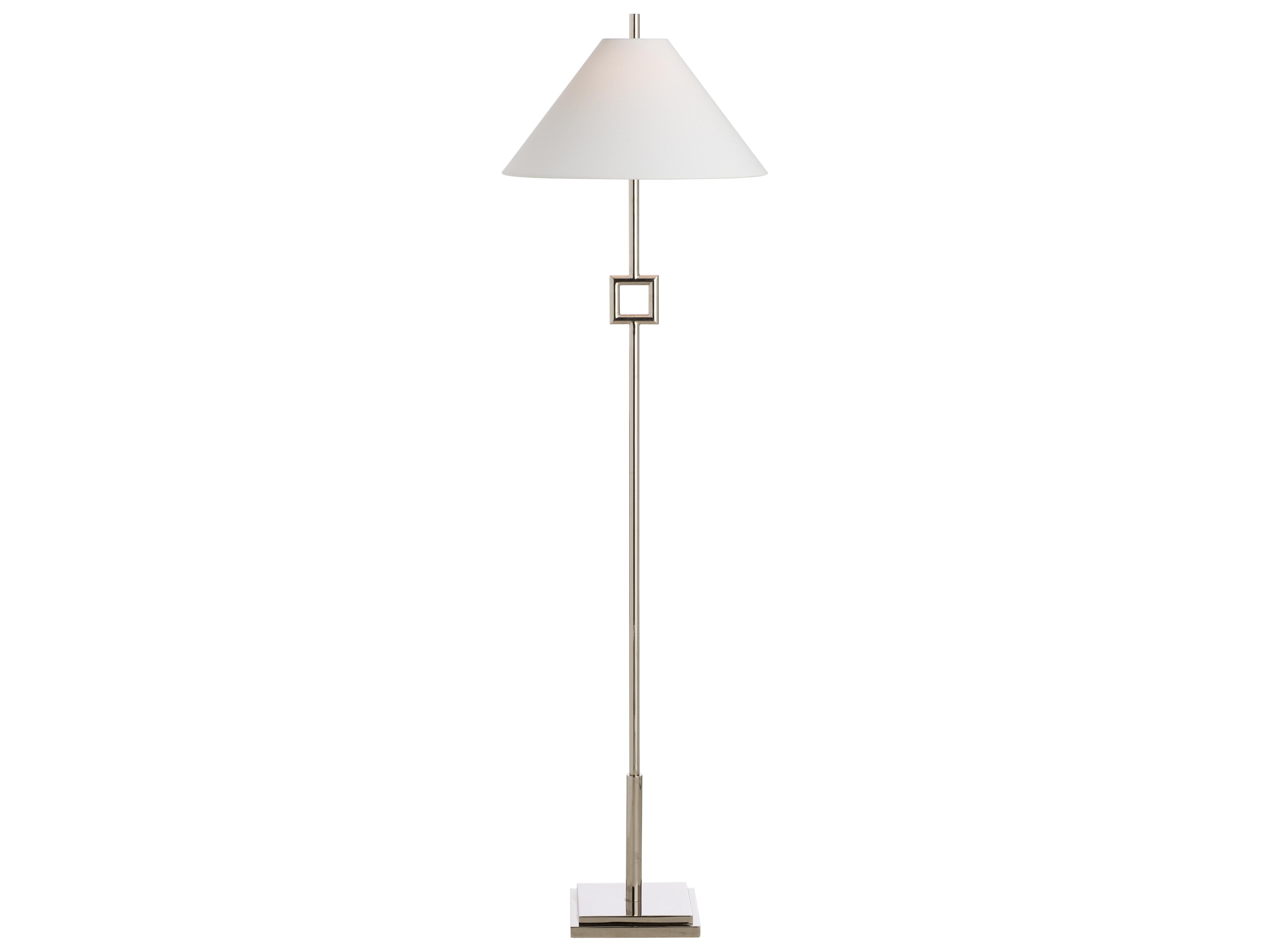 Chelsea House Jamie Merida Polished Nickel Floor Lamp