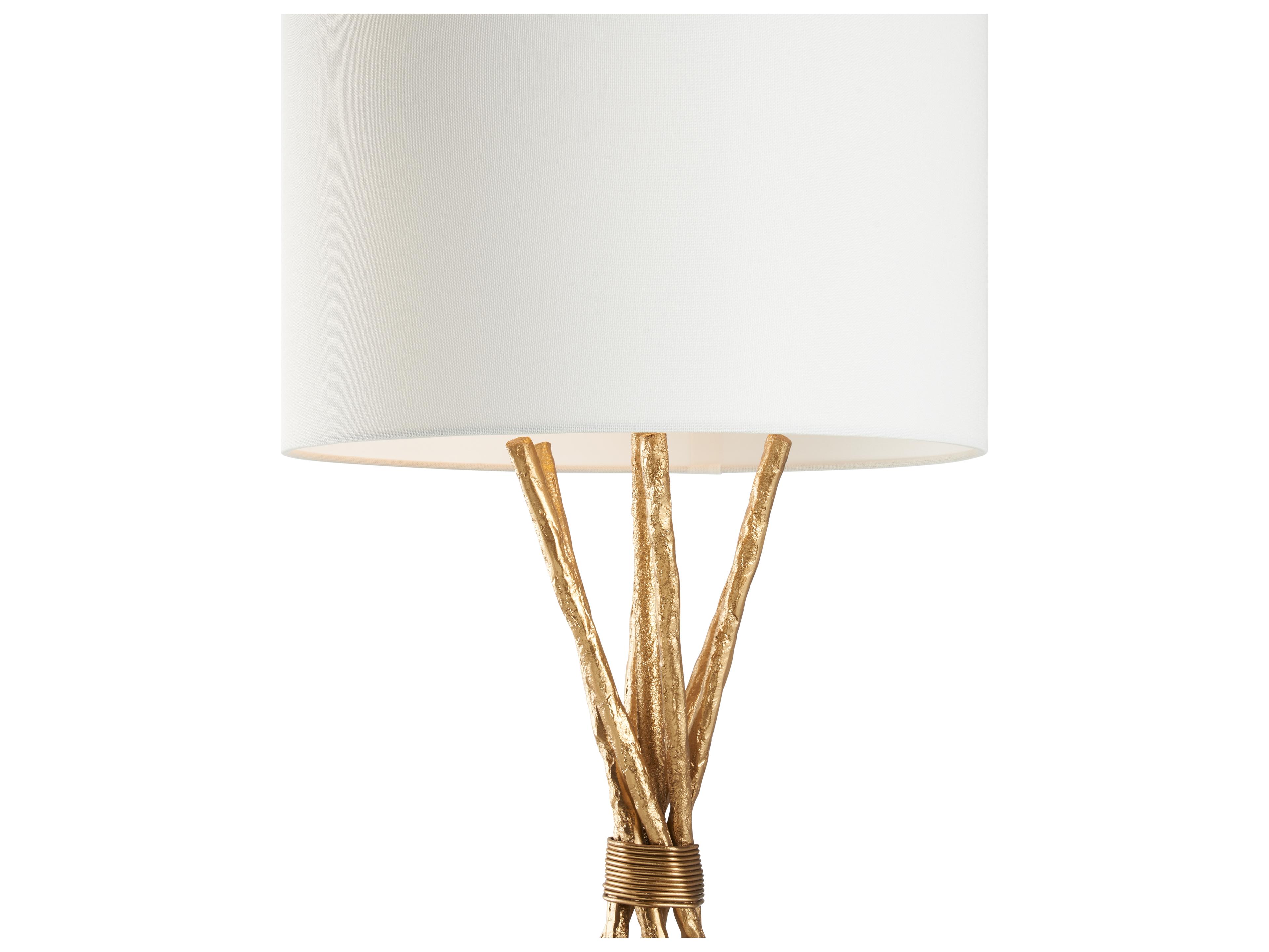 Chelsea House Textured Brass Gold Table Lamp