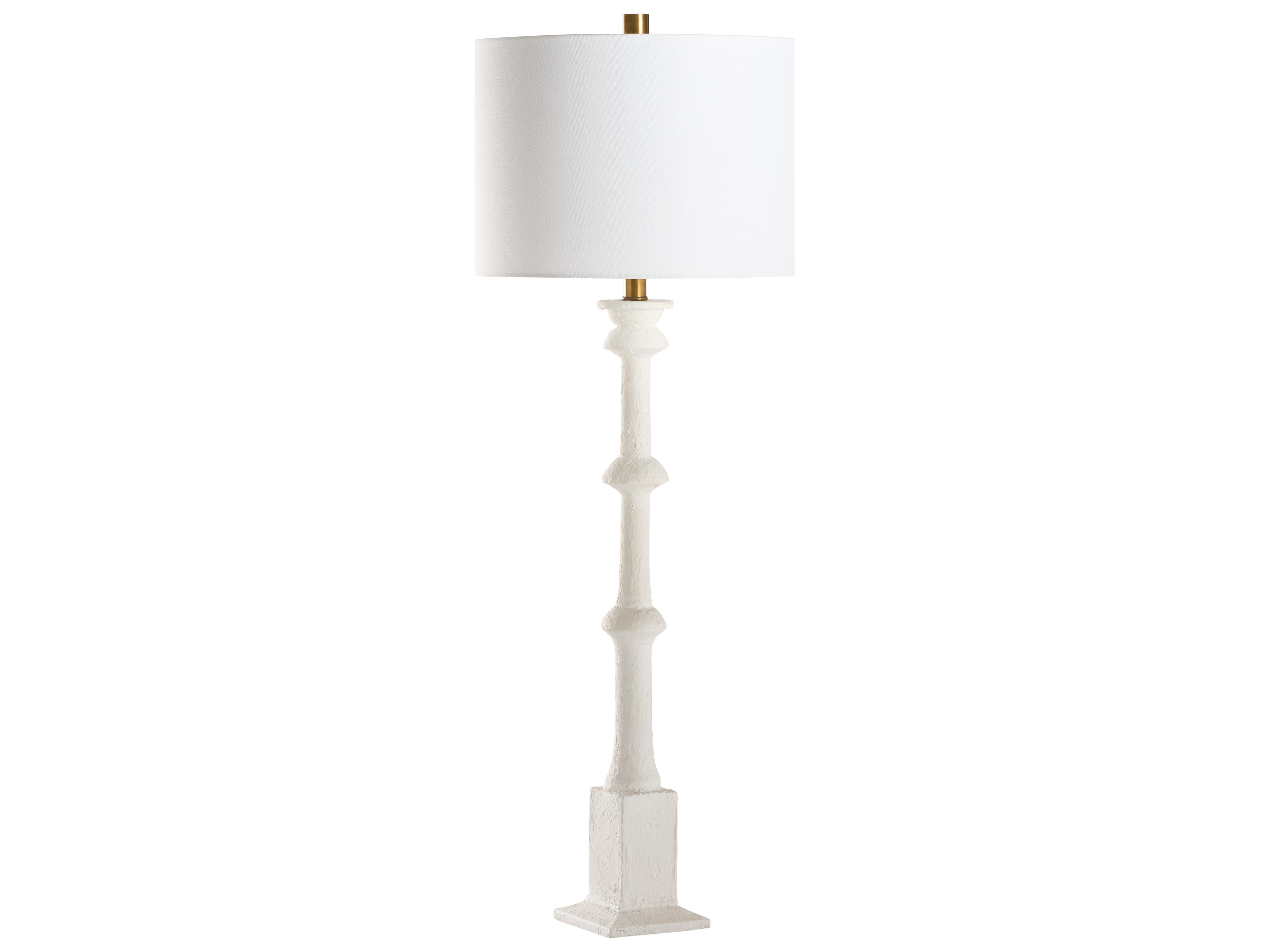 Chelsea House White Plaster Table Lamp
