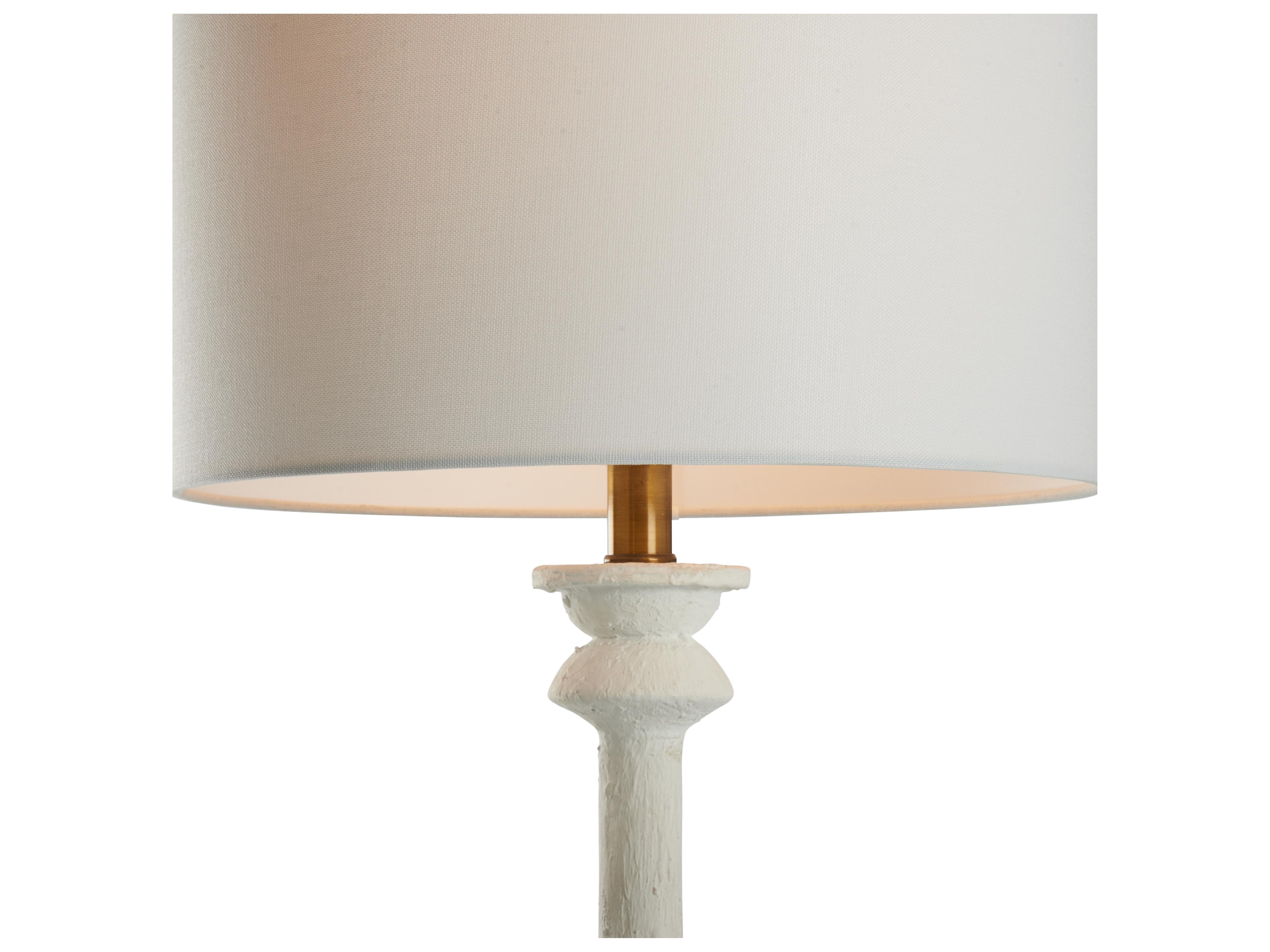 Chelsea House White Plaster Table Lamp