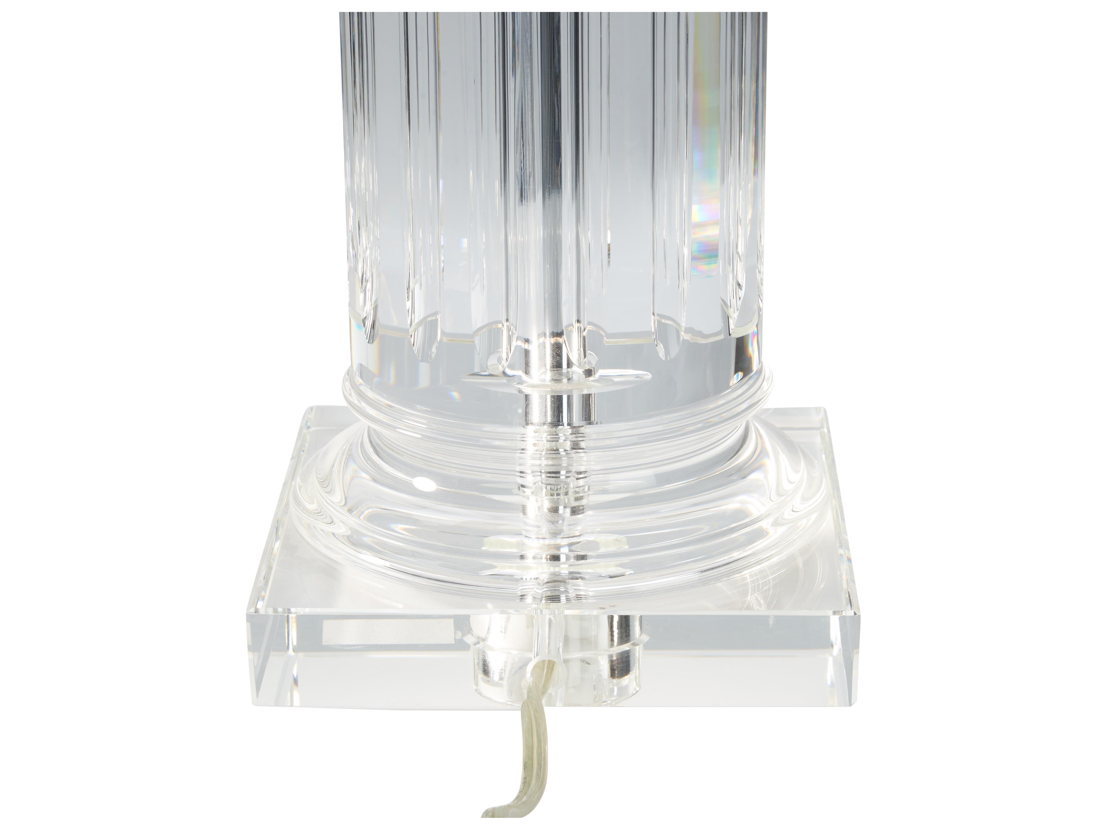 Chelsea House Jamie Merida Clear Table Lamp