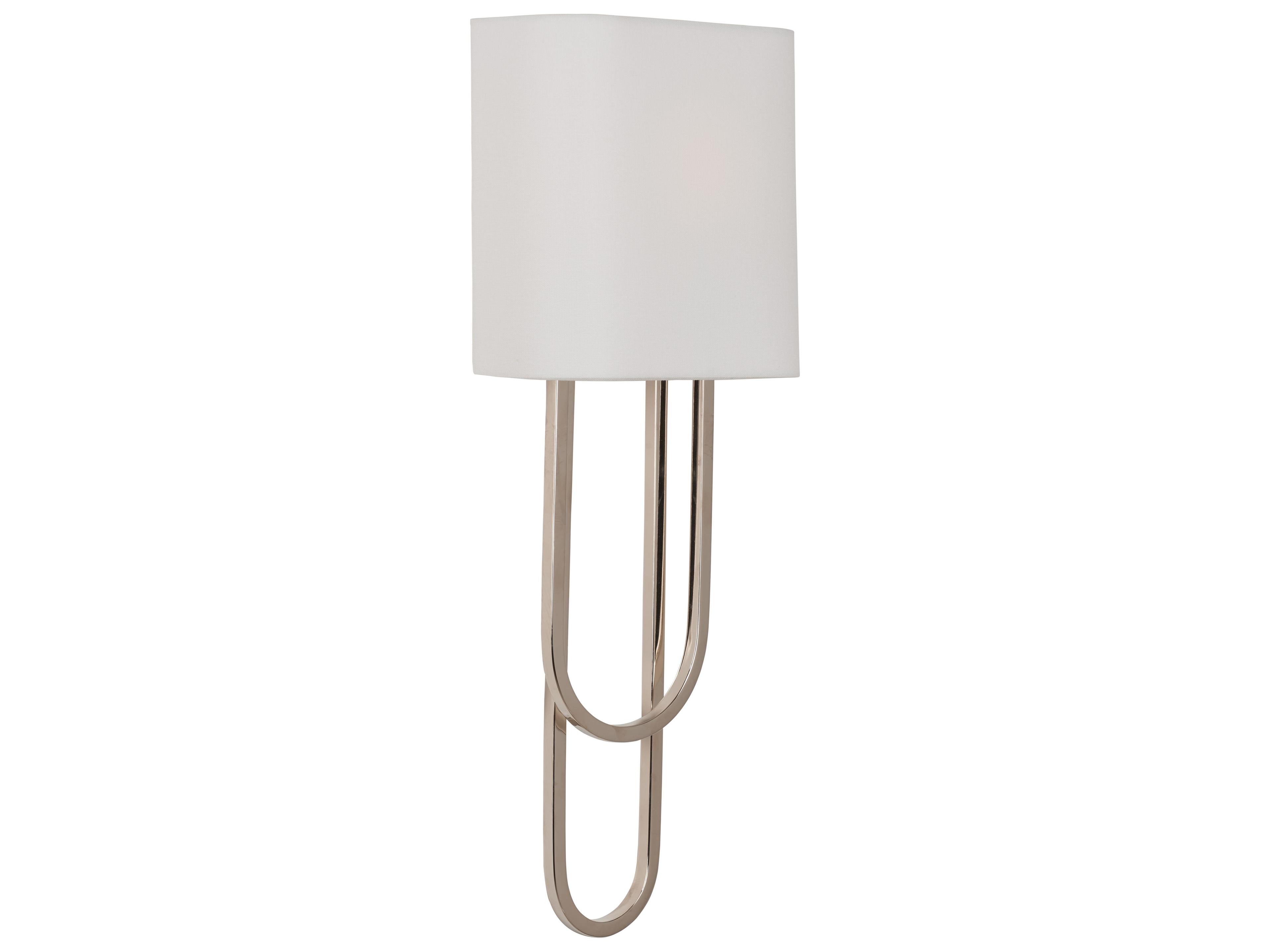 Jamie Merida 1-Light Polished Nickel Wall Sconce
