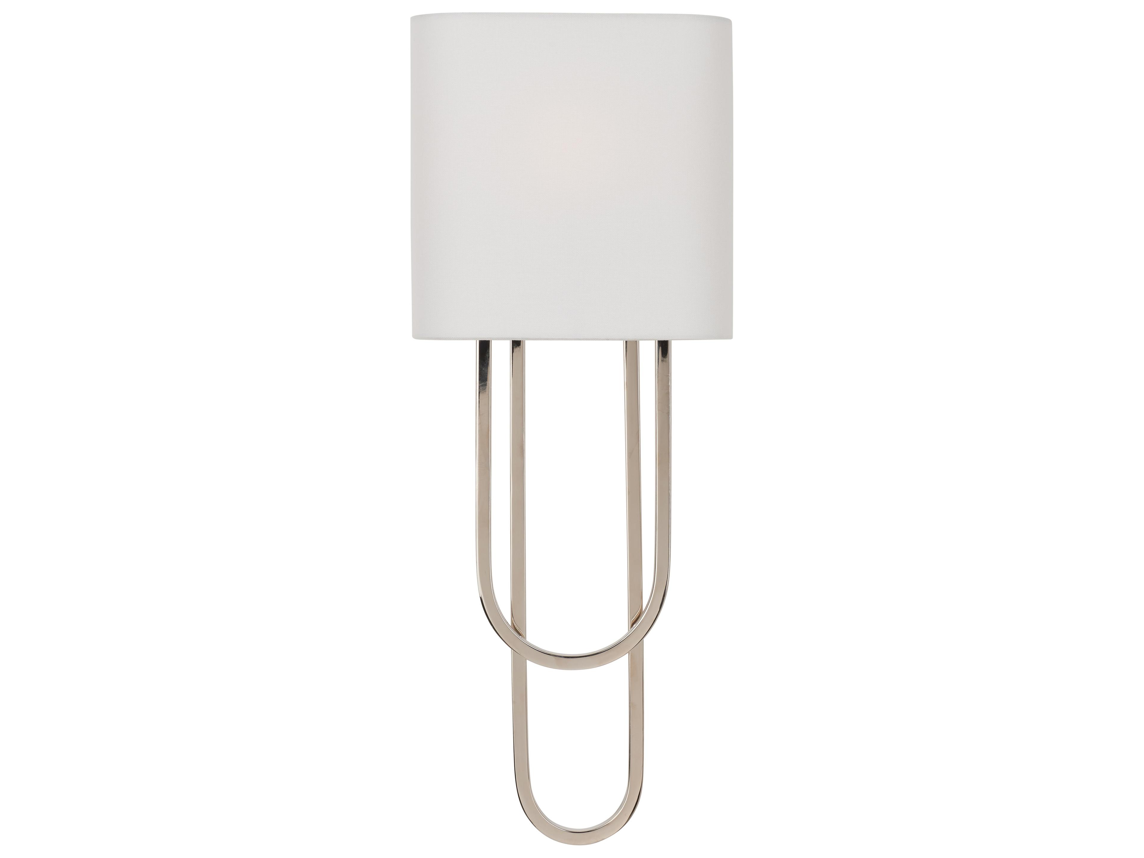 Chelsea House Jamie Merida 1-Light Polished Nickel Wall Sconce