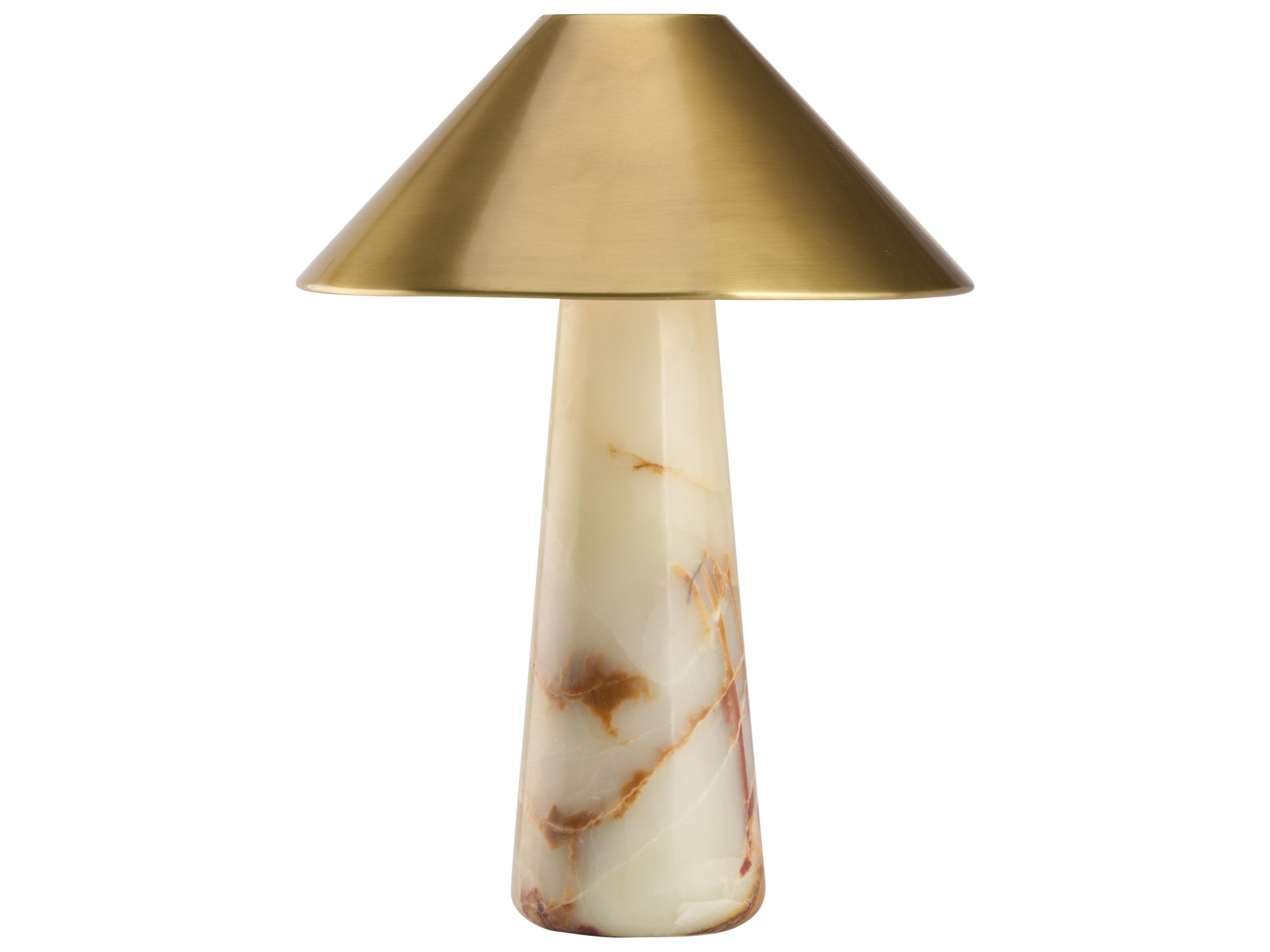 Chelsea House Natural White Brass Table Lamp