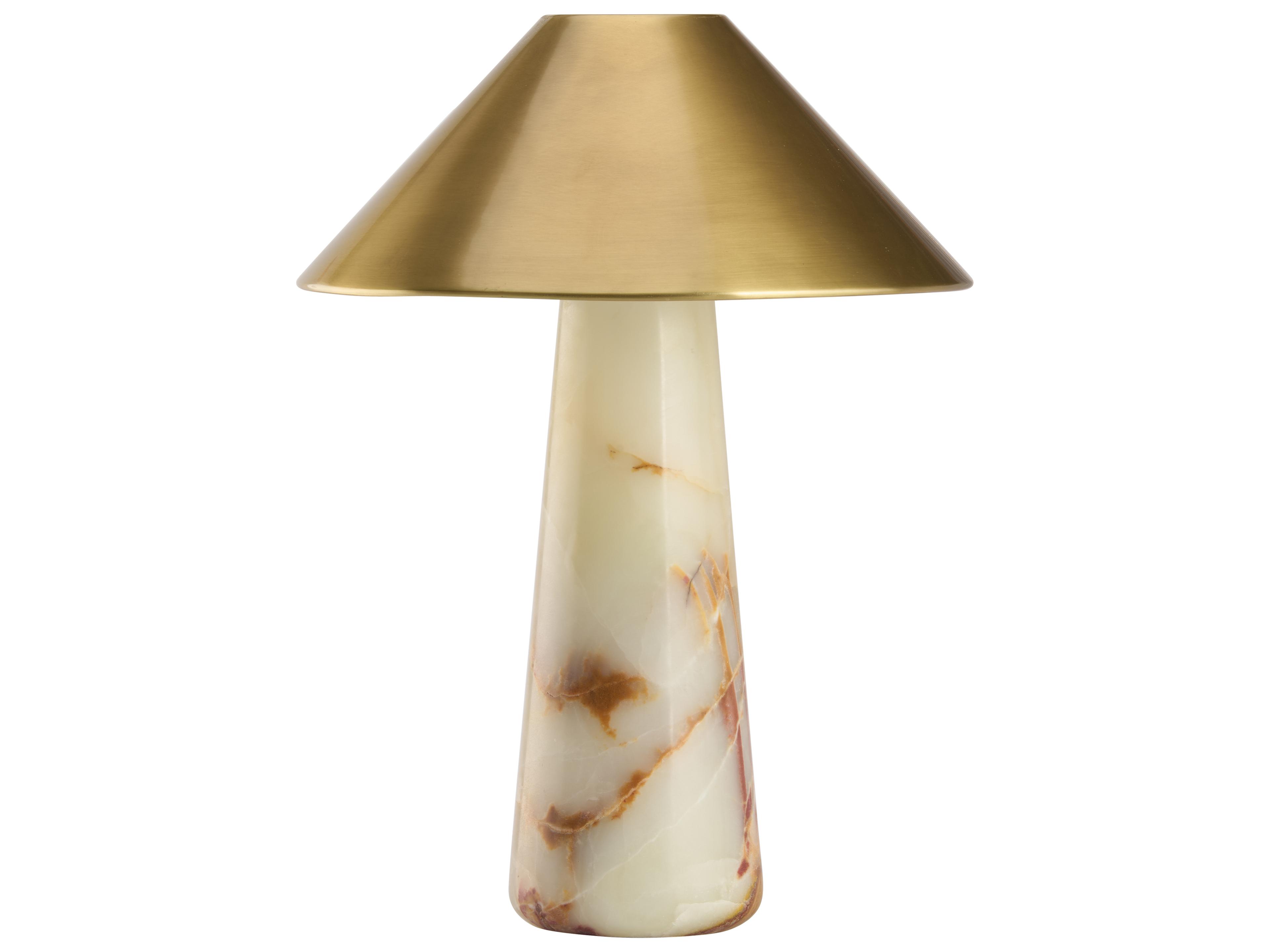 Chelsea House Natural White Brass Table Lamp