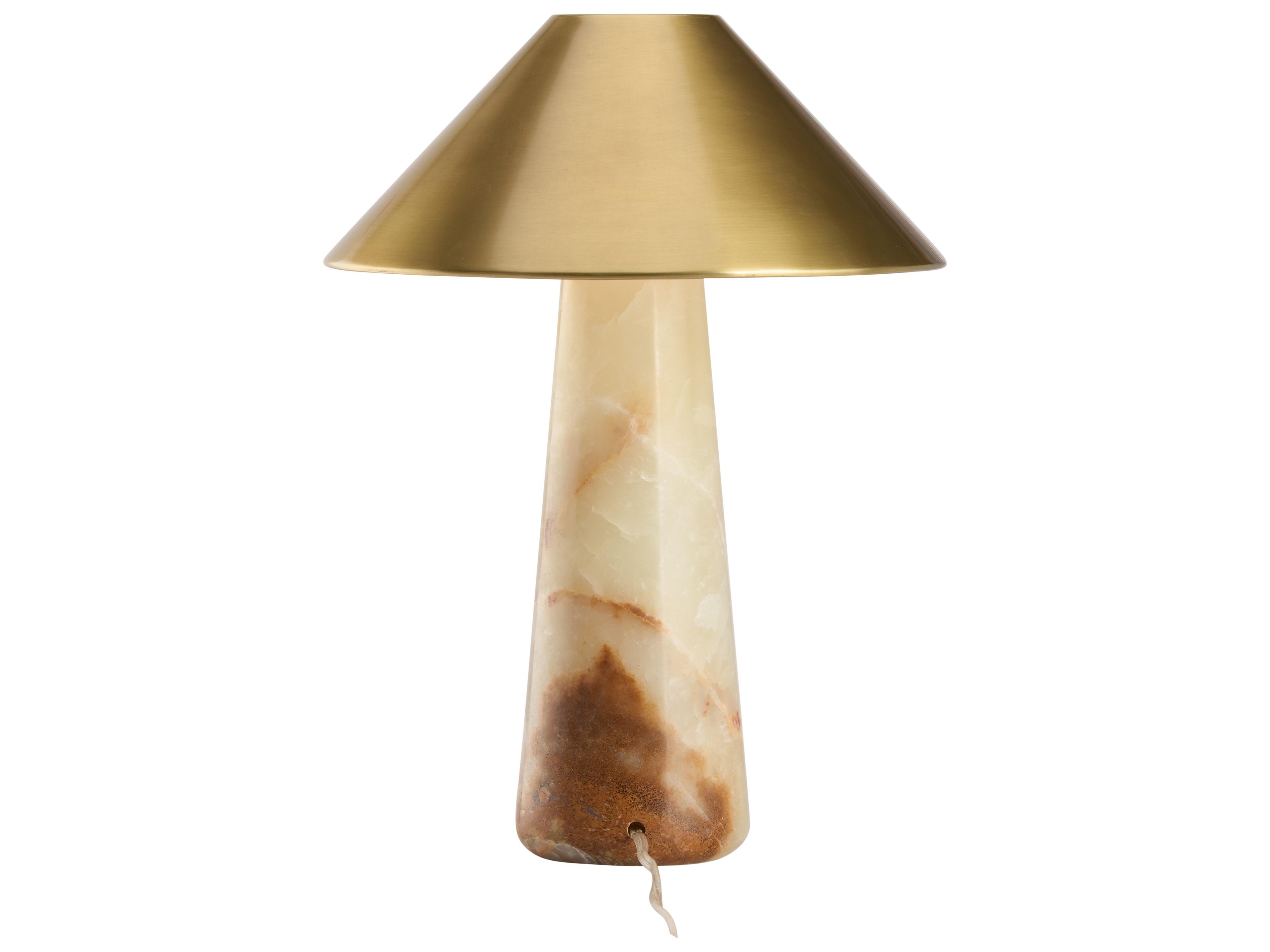 Chelsea House Natural White Brass Table Lamp