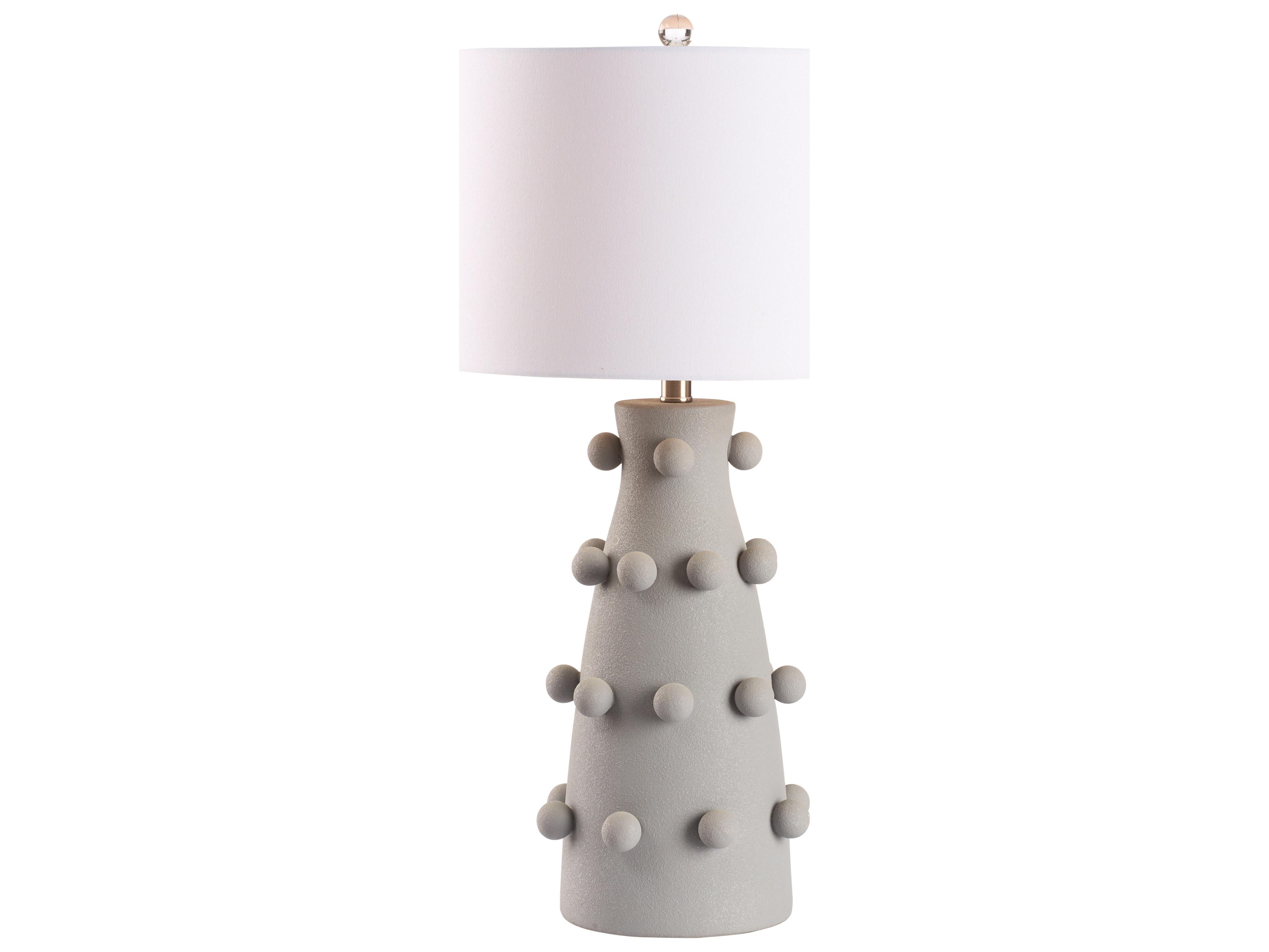 Chelsea House Gray Glaze Table Lamp