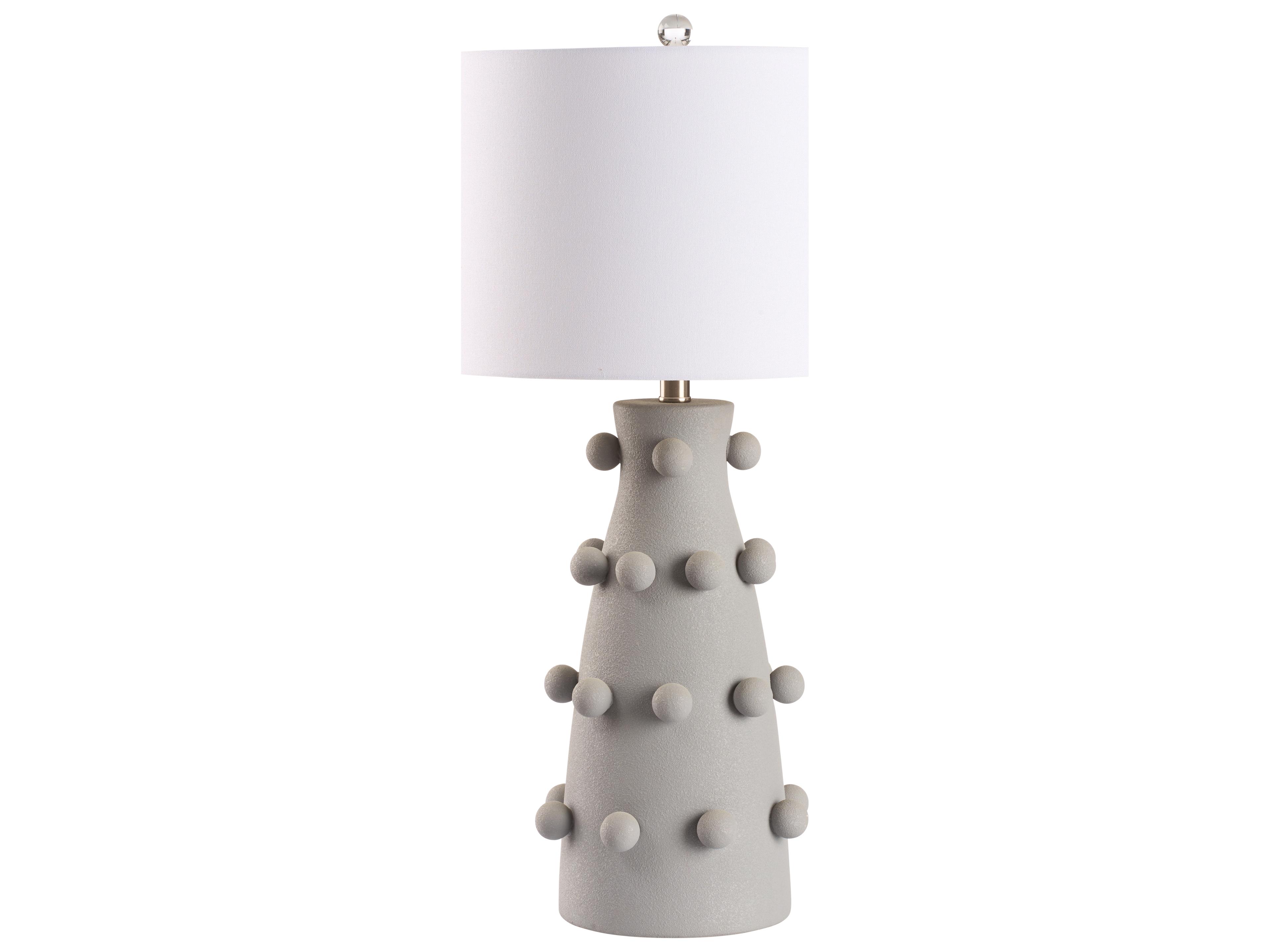 Chelsea House Gray Glaze Table Lamp