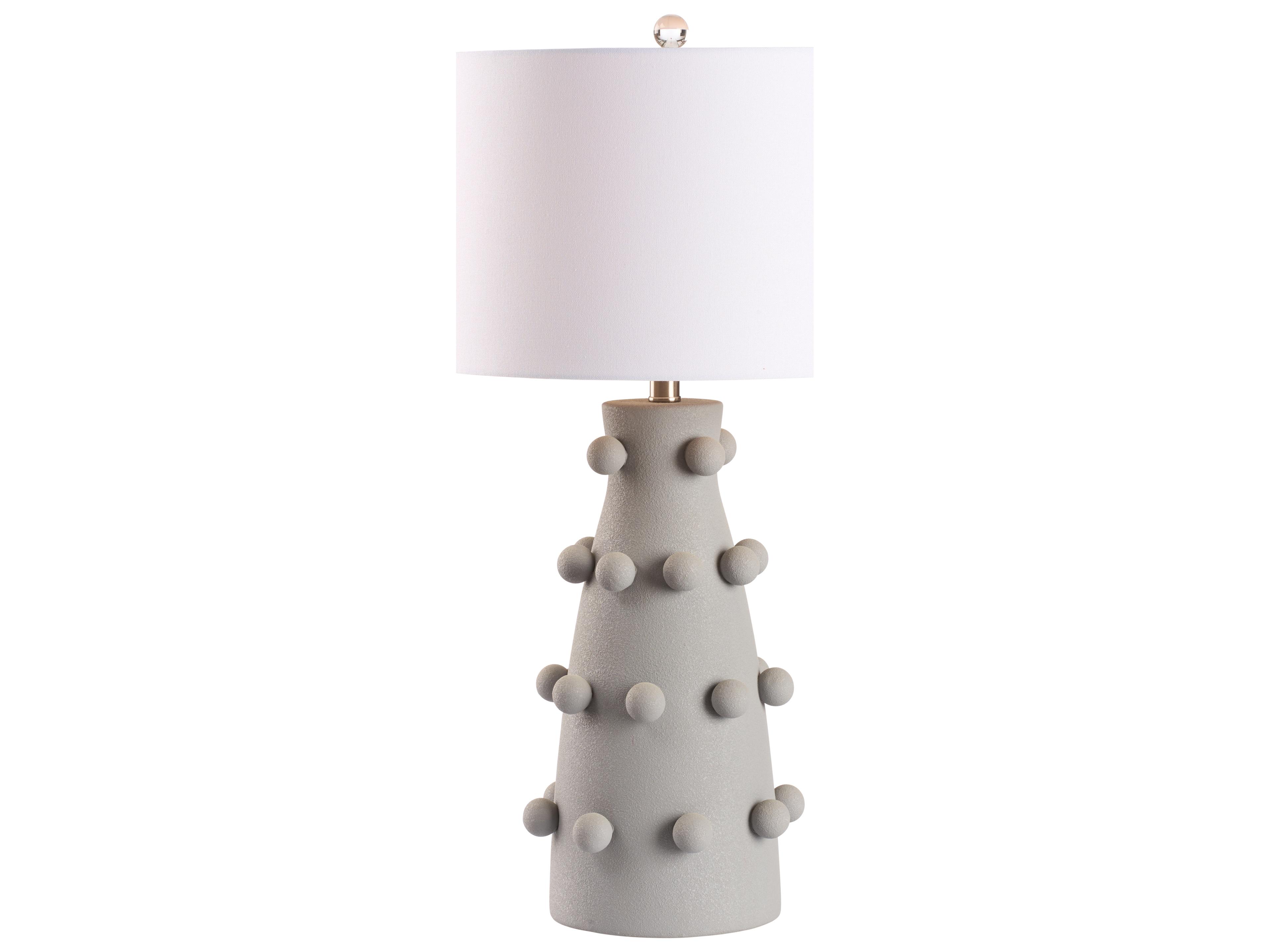 Chelsea House Gray Glaze Table Lamp