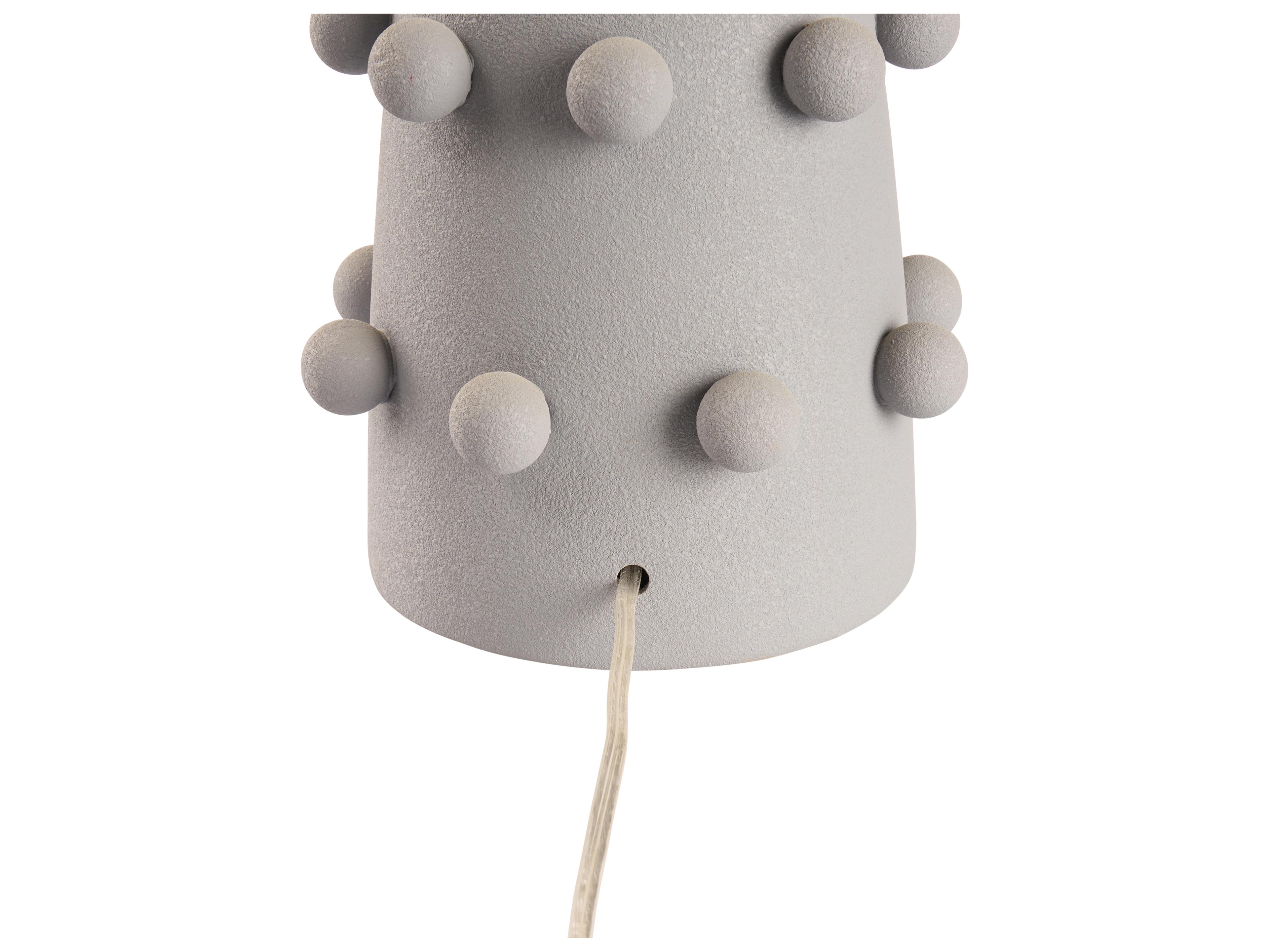Chelsea House Gray Glaze Table Lamp