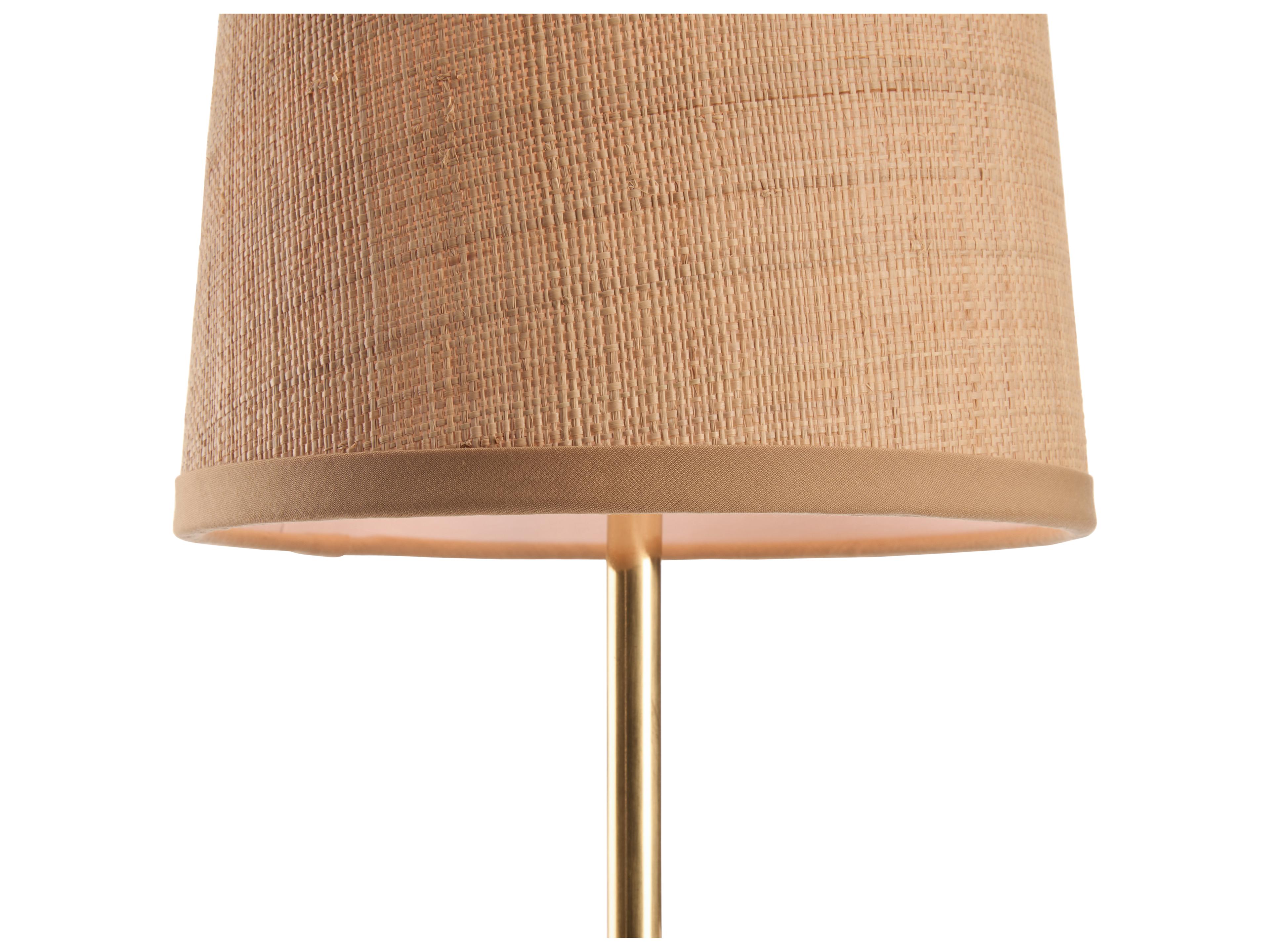Chelsea House Polished Brass Clear Table Lamp