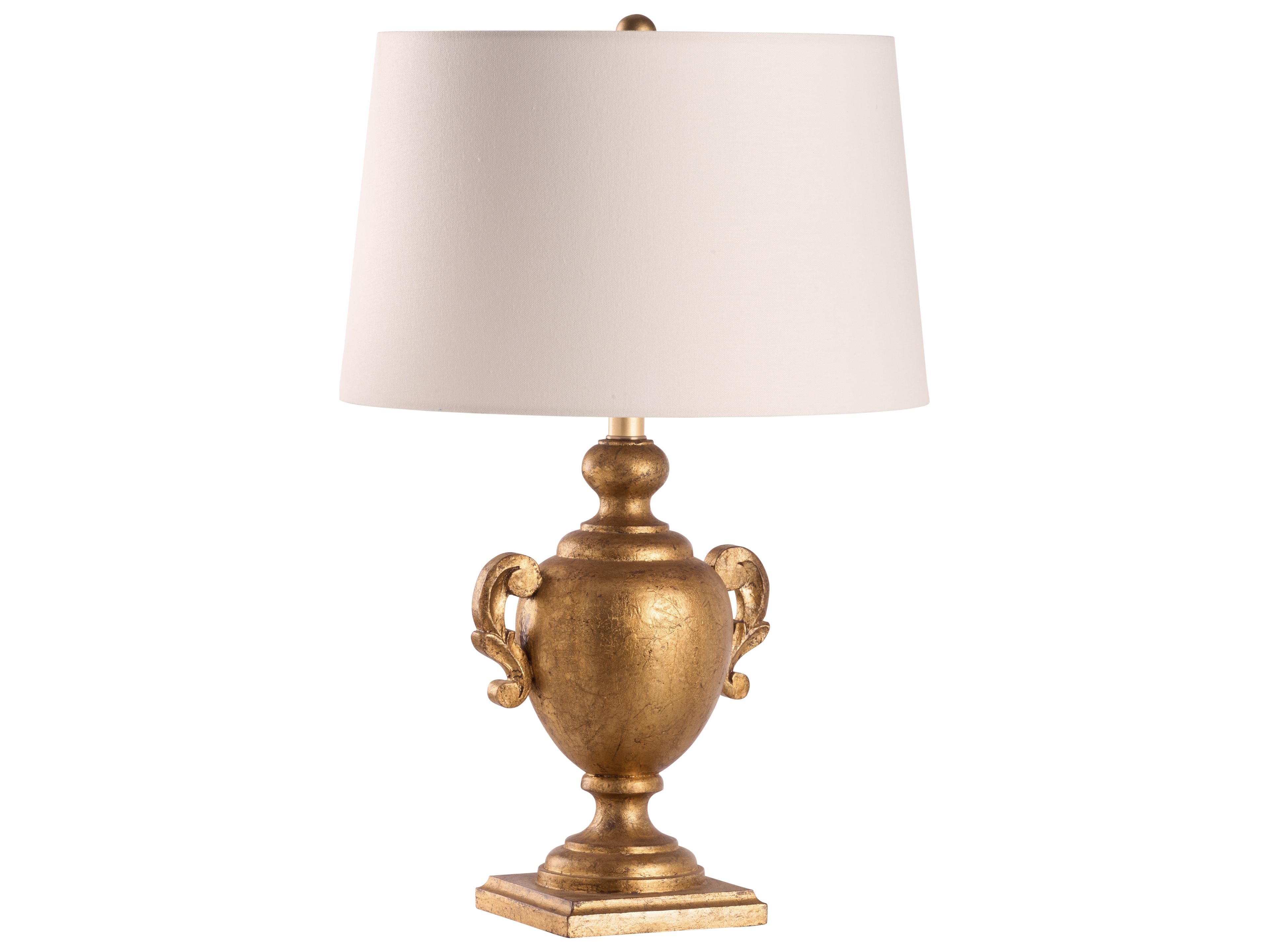 Chelsea House Bill Cain Aged Gold Traditional Table Lamp