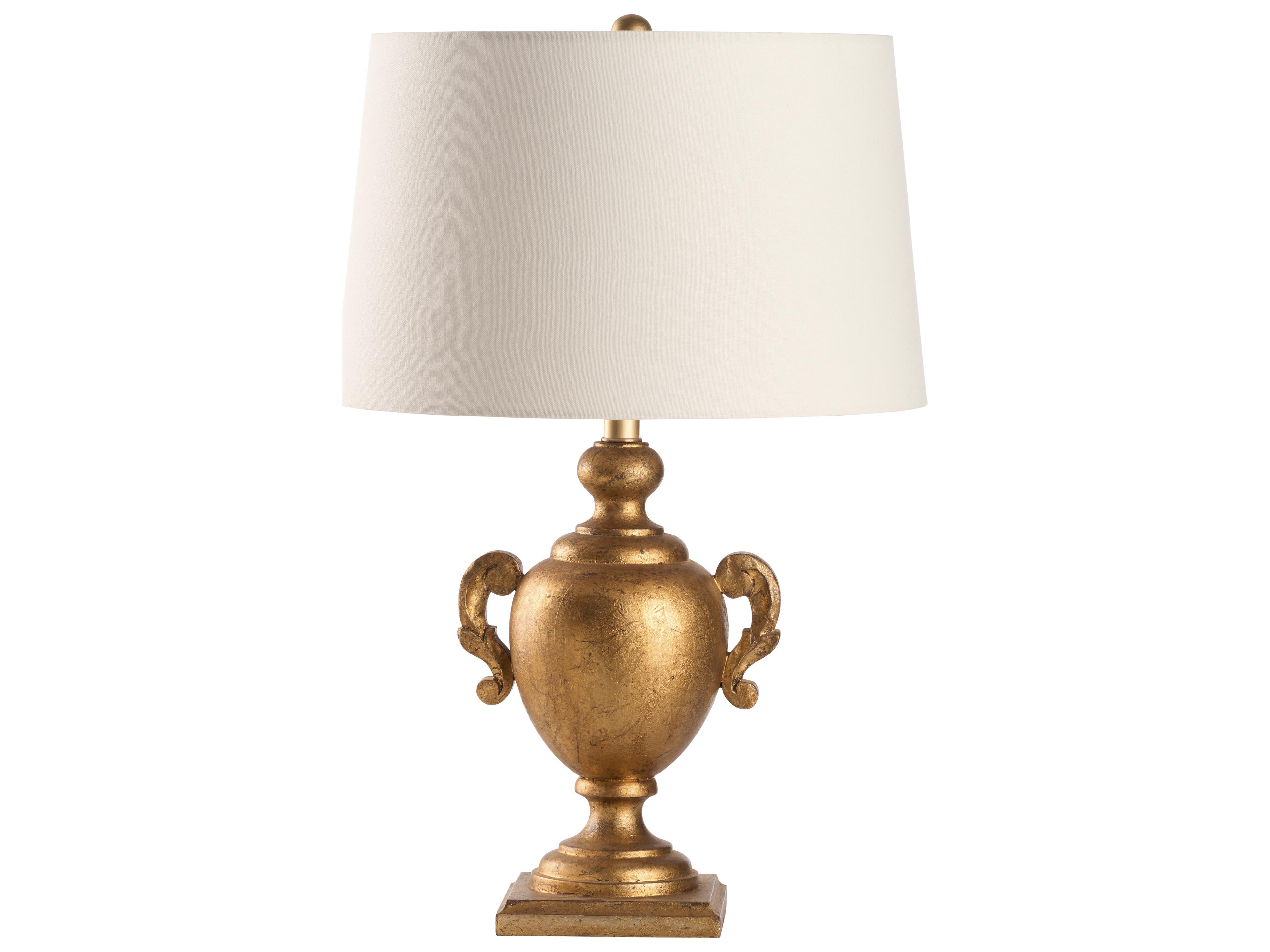 Chelsea House Bill Cain Aged Gold Traditional Table Lamp