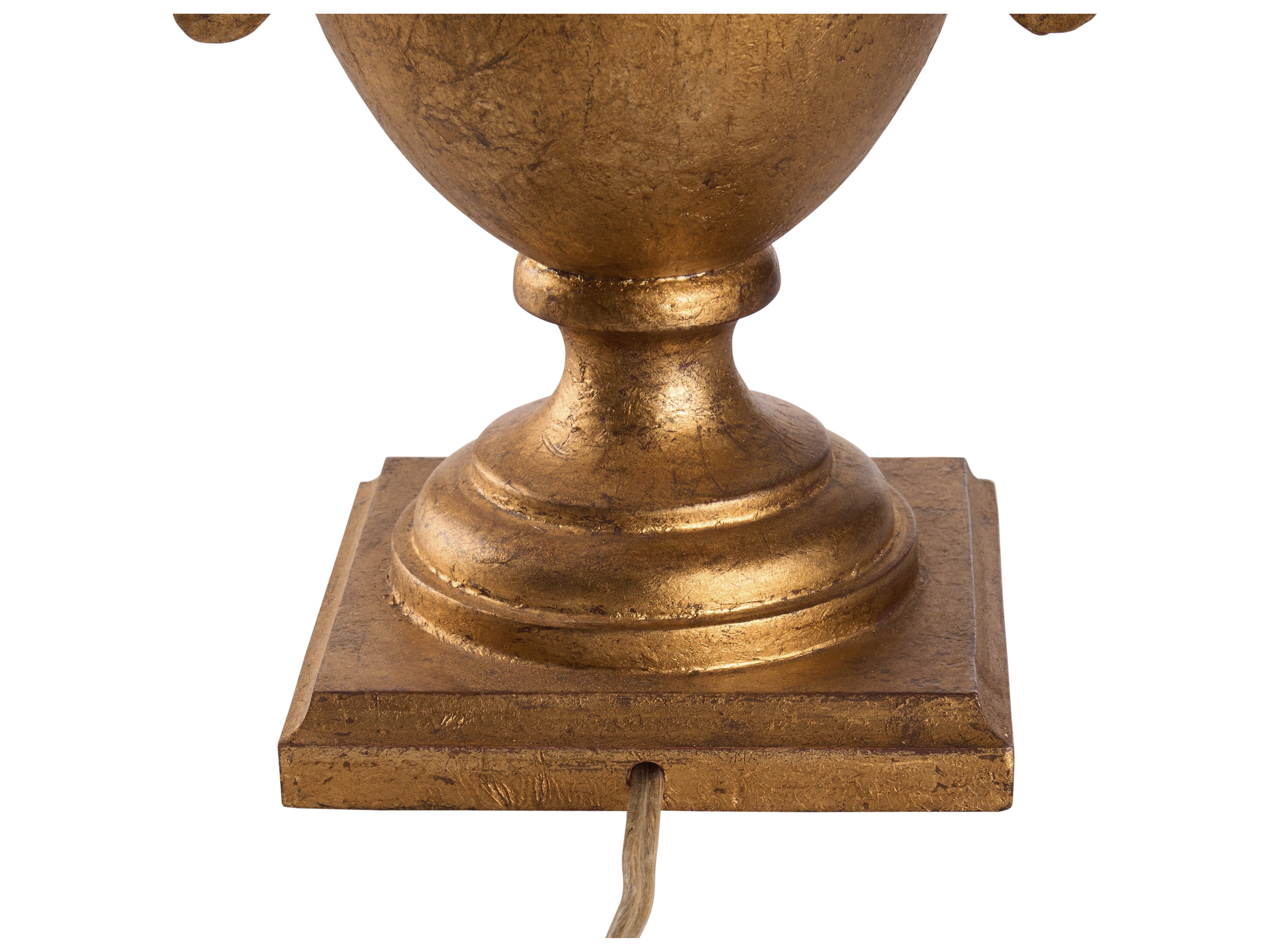 Chelsea House Bill Cain Aged Gold Traditional Table Lamp