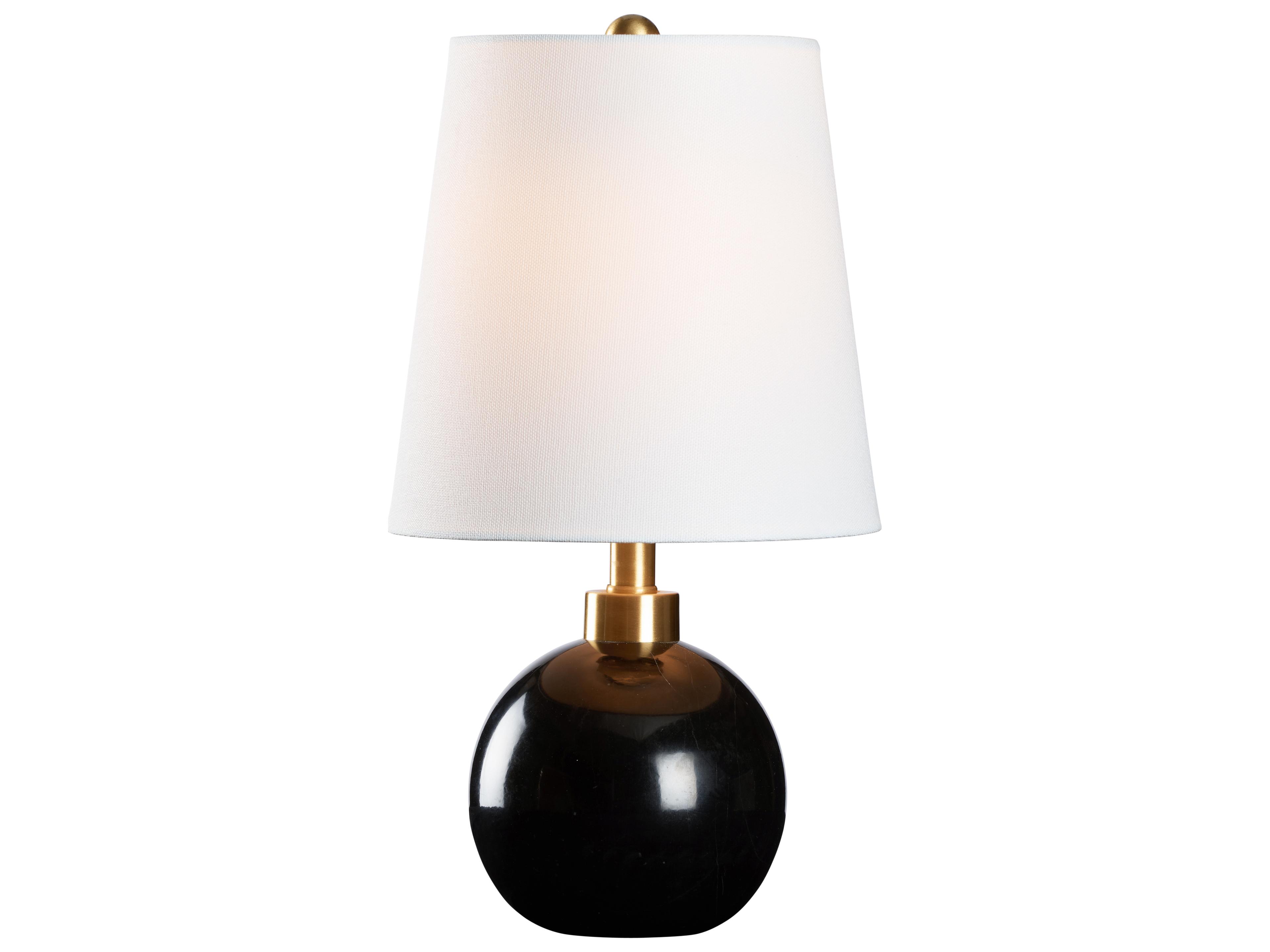 Chelsea House Bill Cain Natural Black Table Lamp