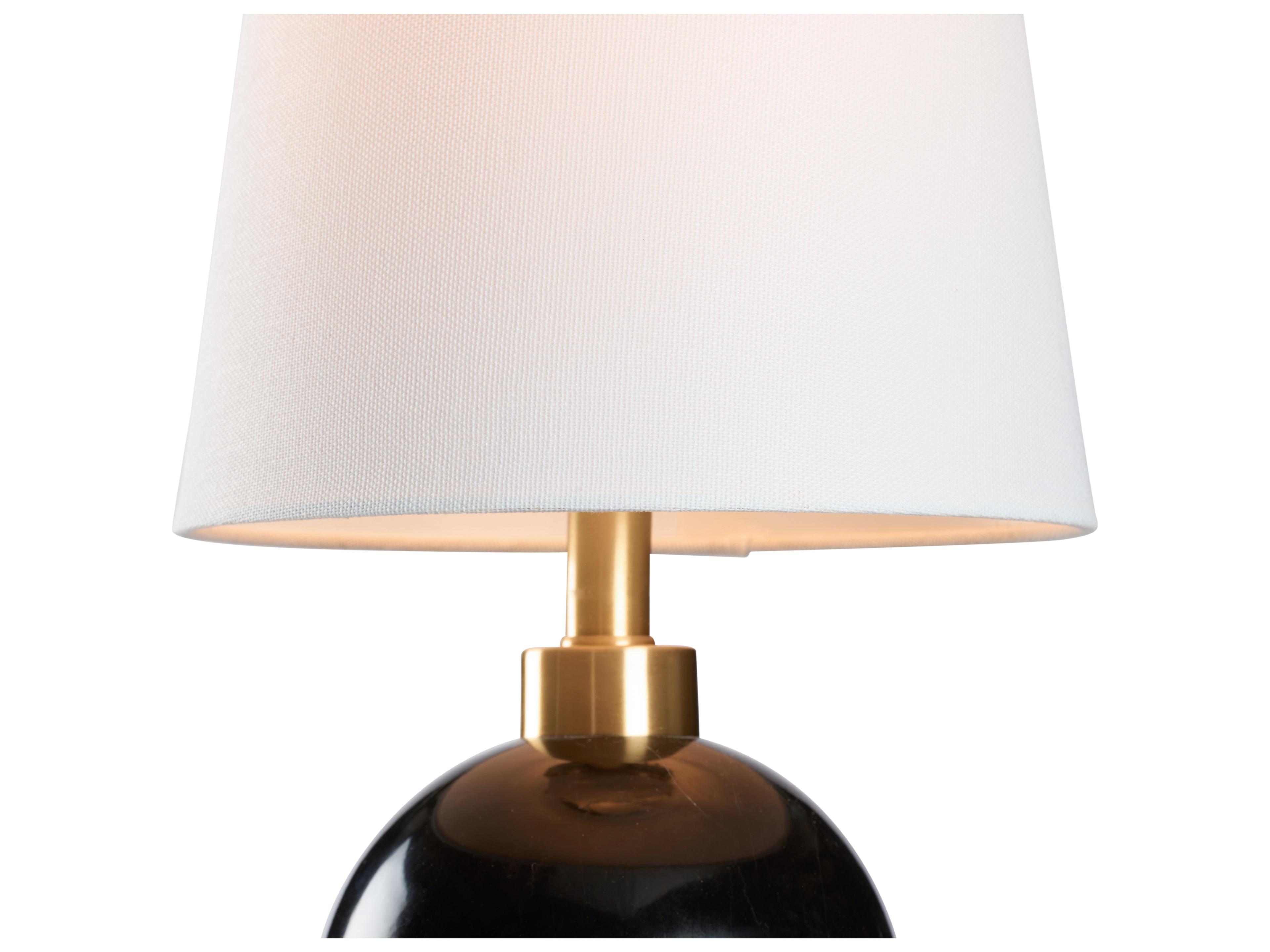 Chelsea House Bill Cain Natural Black Table Lamp