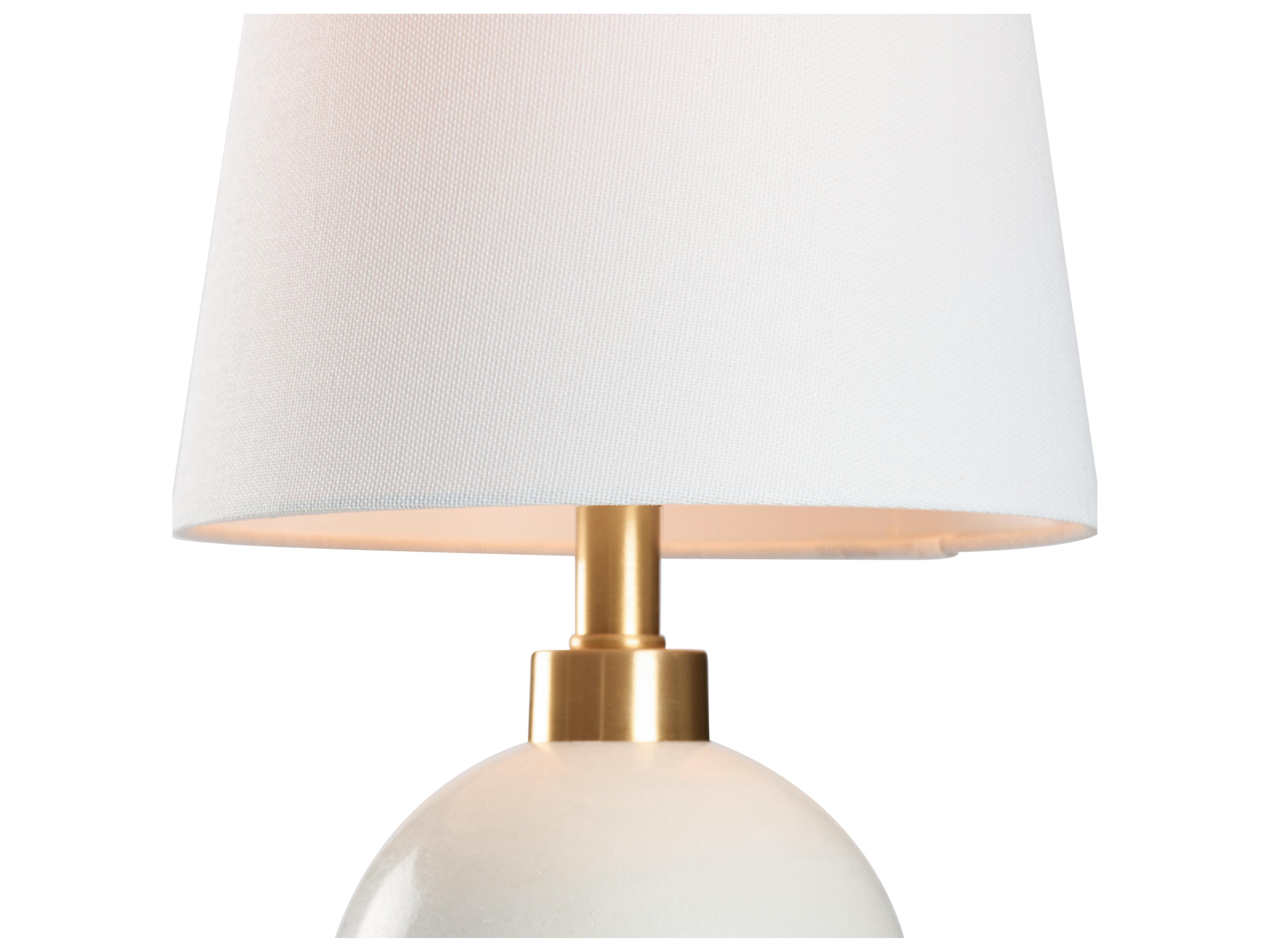 Chelsea House Bill Cain Natural White Table Lamp