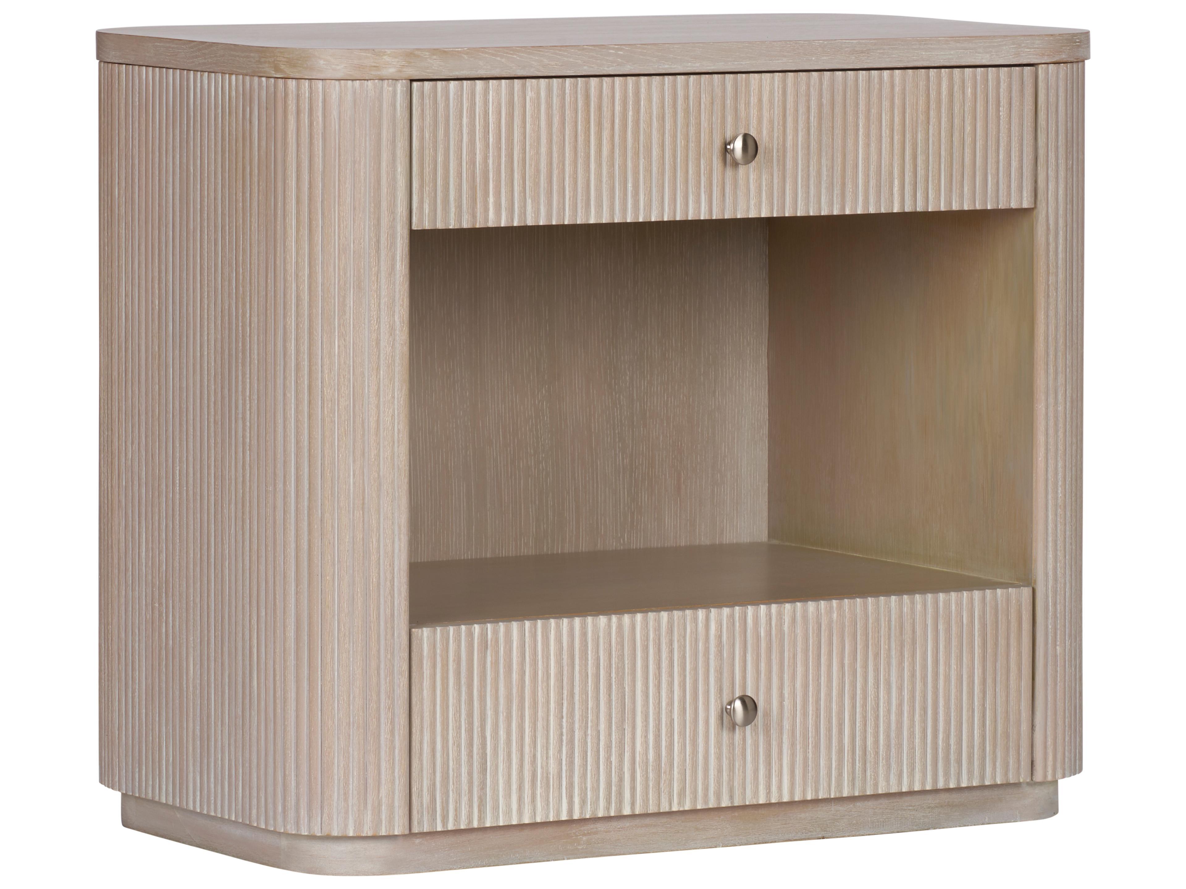 Rectangular Wood Gray End Table