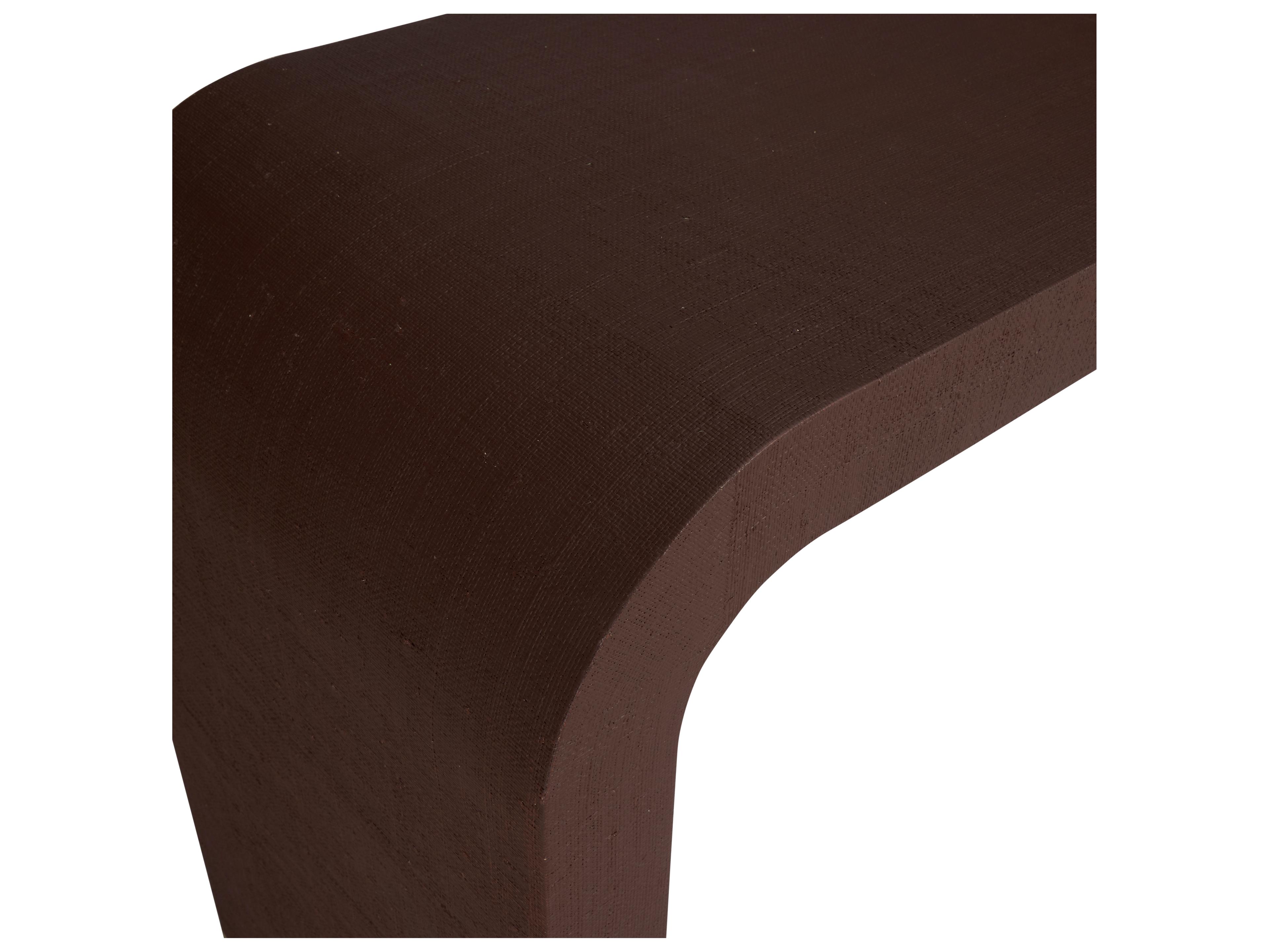 Chelsea House Jamie Merida Rectangular Wood Brown Console Table