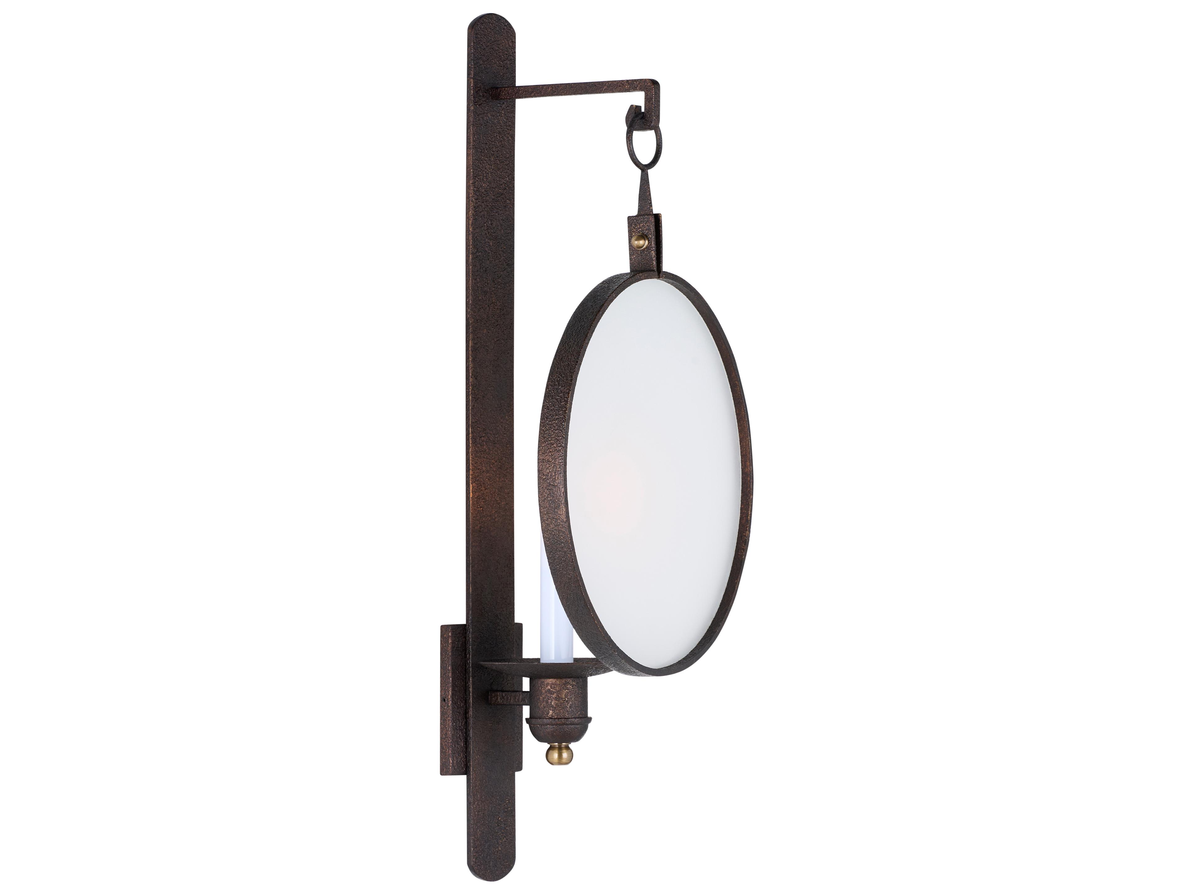Chelsea House 1-Light Brown Wall Sconce