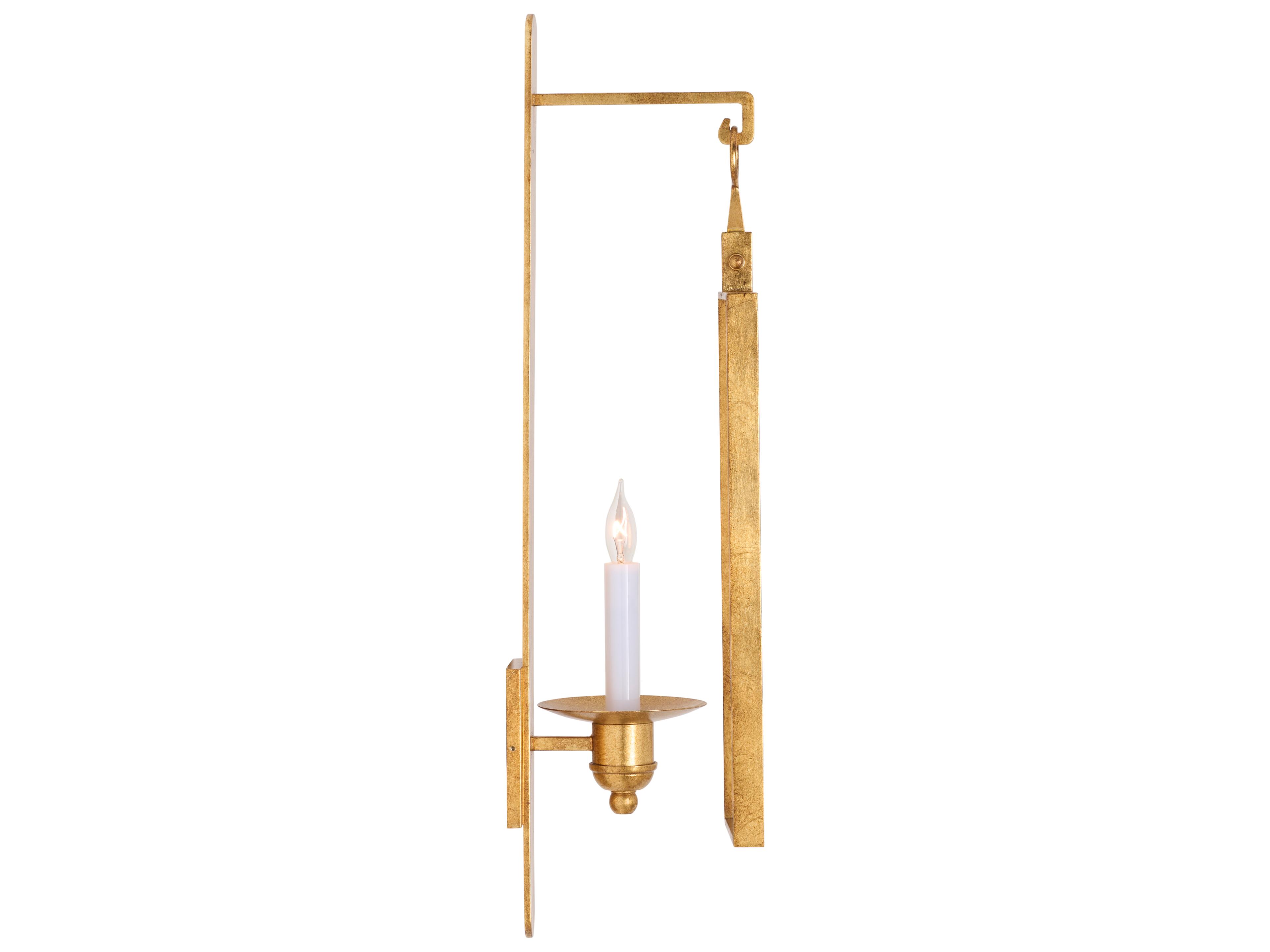 Chelsea House Pam Cain 1-Light Gold Wall Sconce