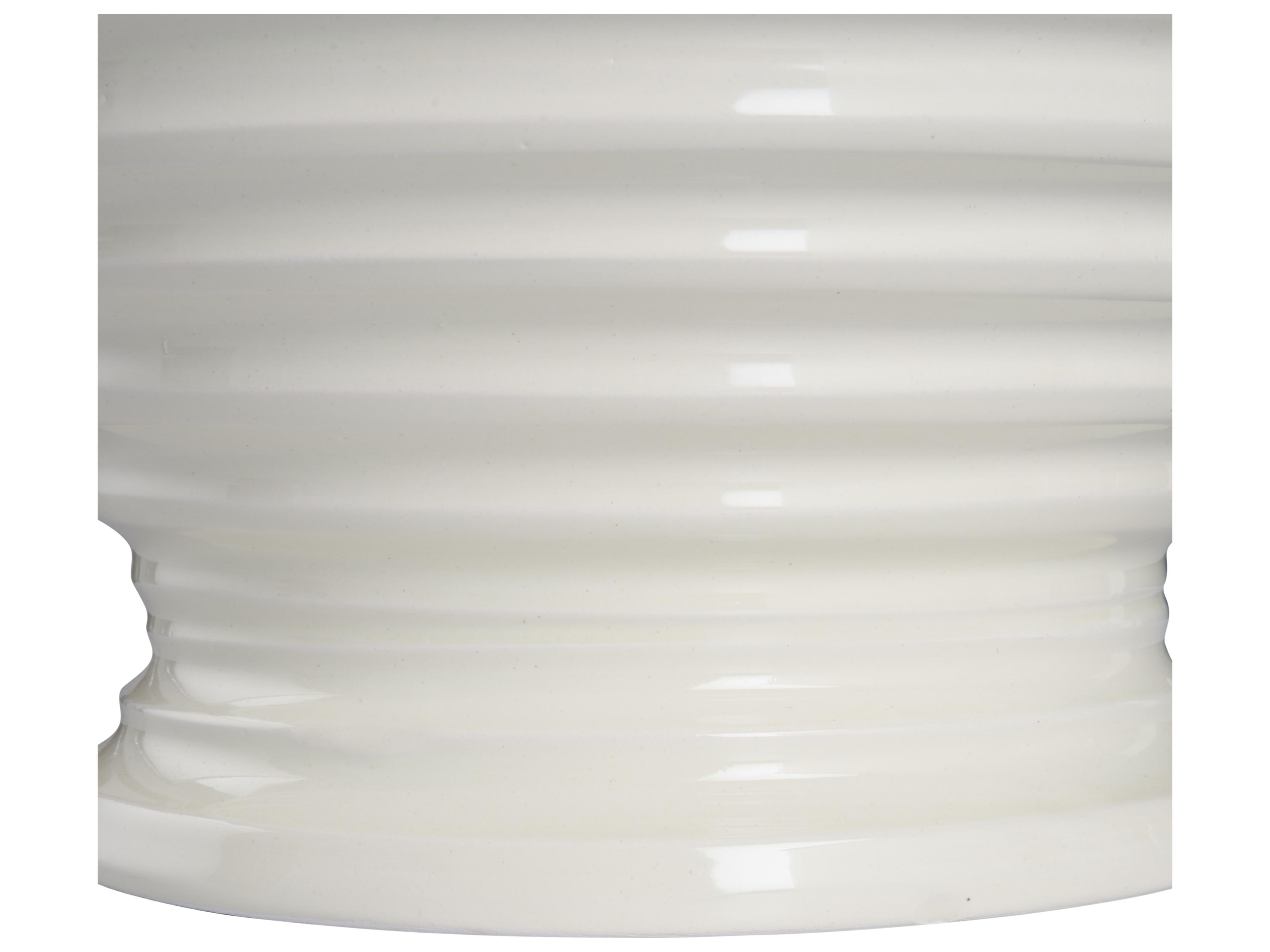 Chelsea House White Cream Decorative Plate