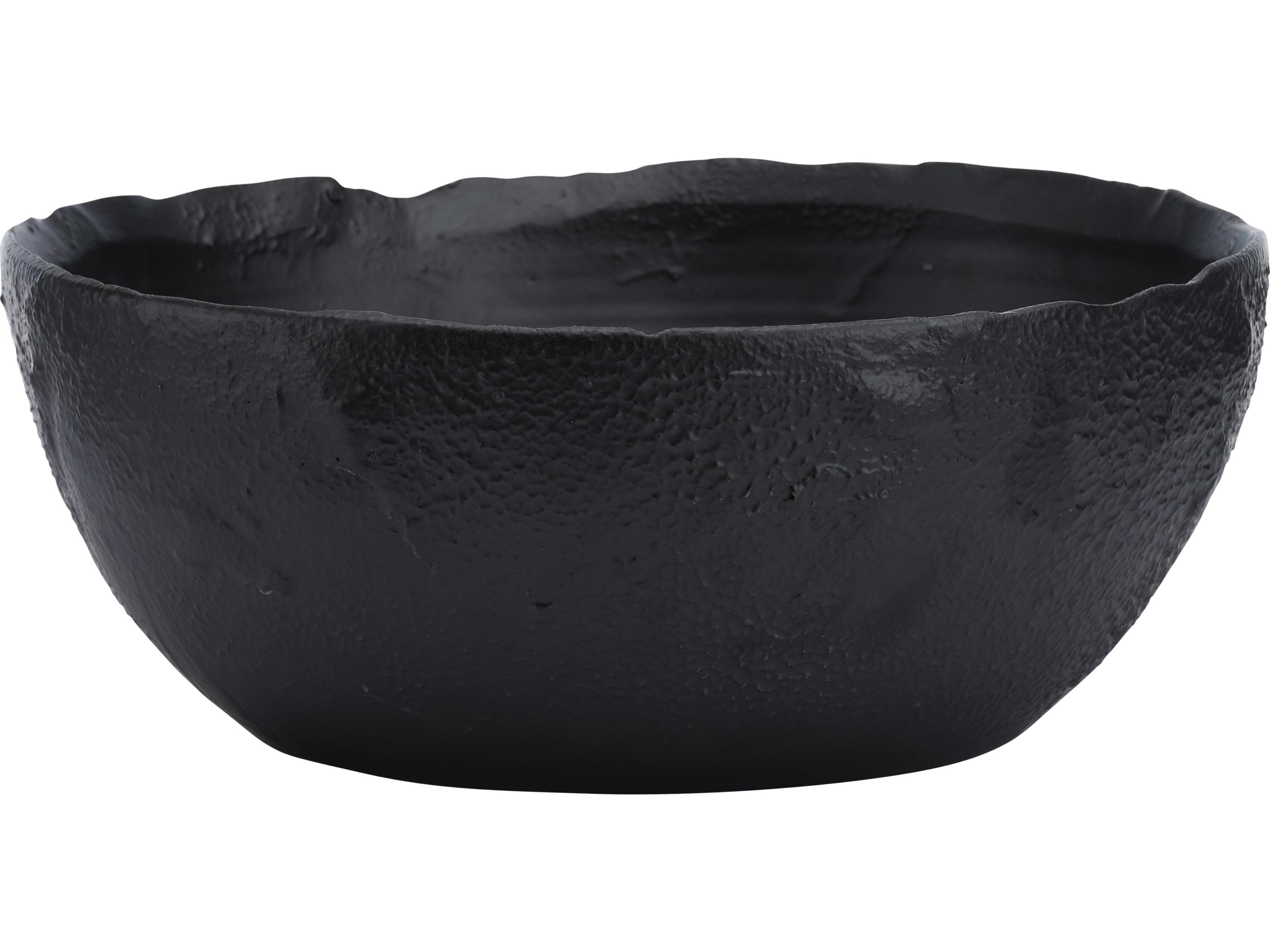 Chelsea House Matte Black Glaze Decorative Plate