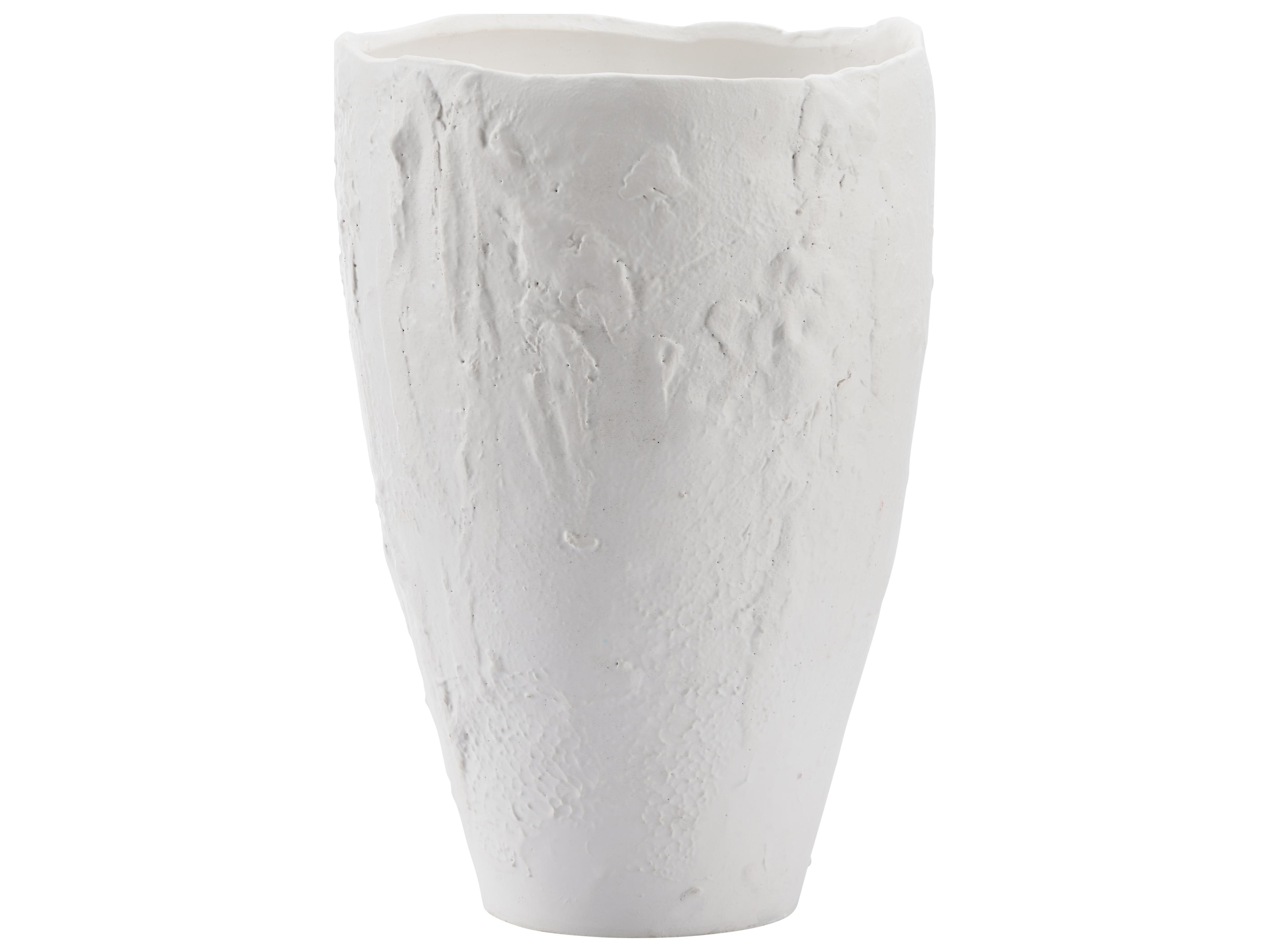 White Cream Vase