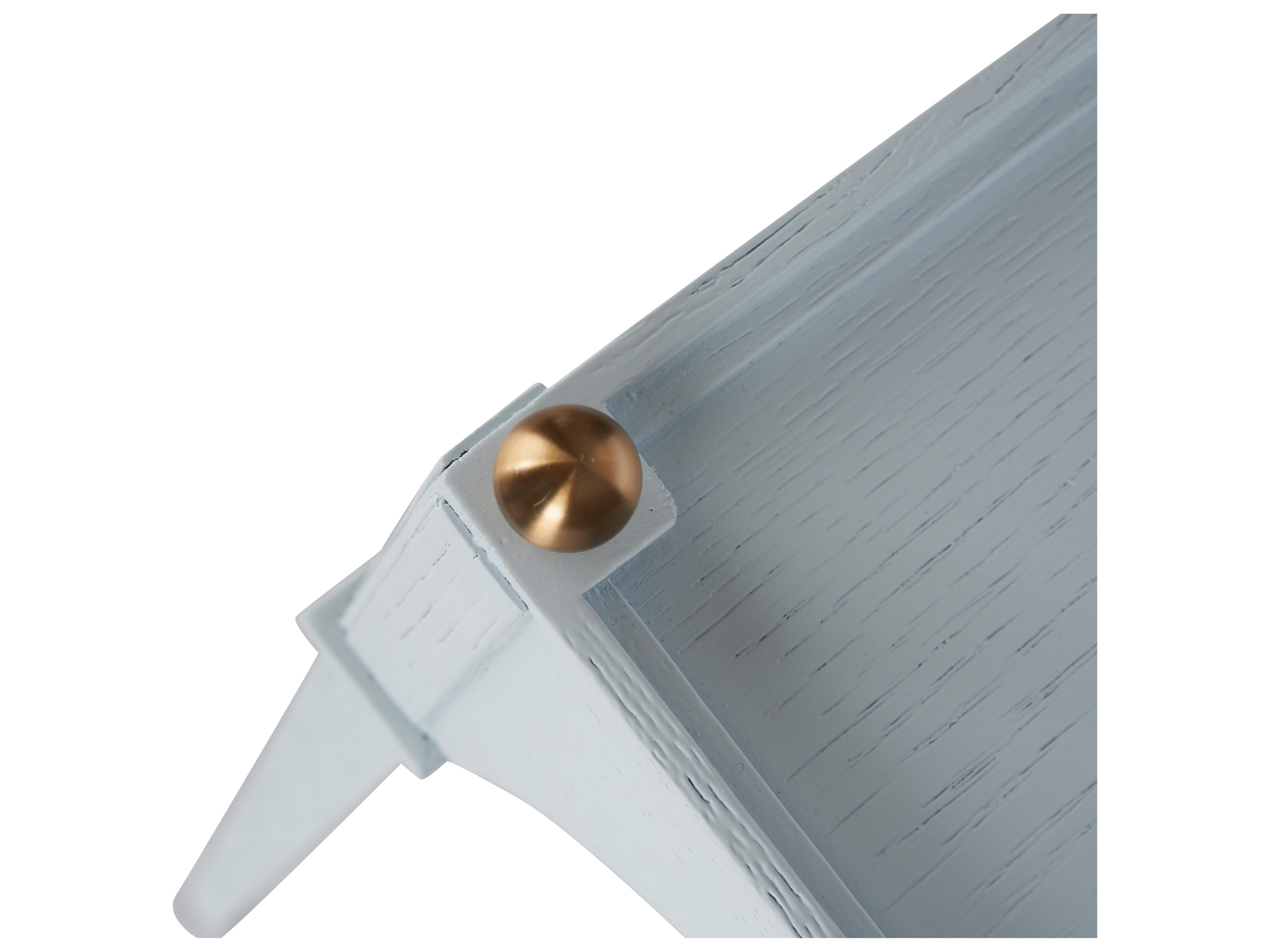 Chelsea House Jamie Merida Square Wood Blue End Table