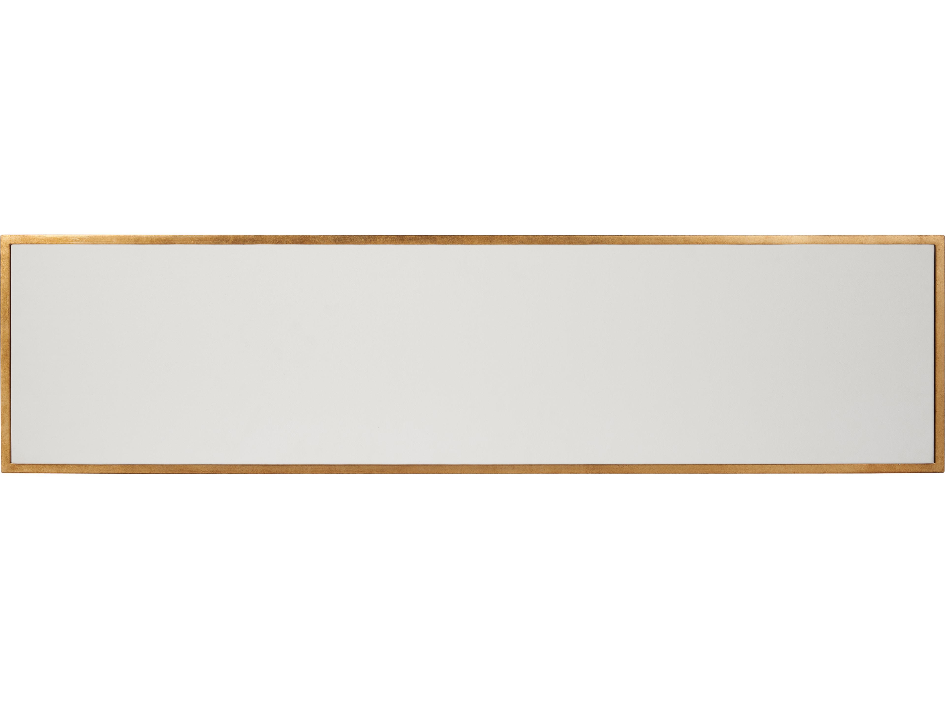 Chelsea House Jamie Merida Rectangular Glass Gold Console Table