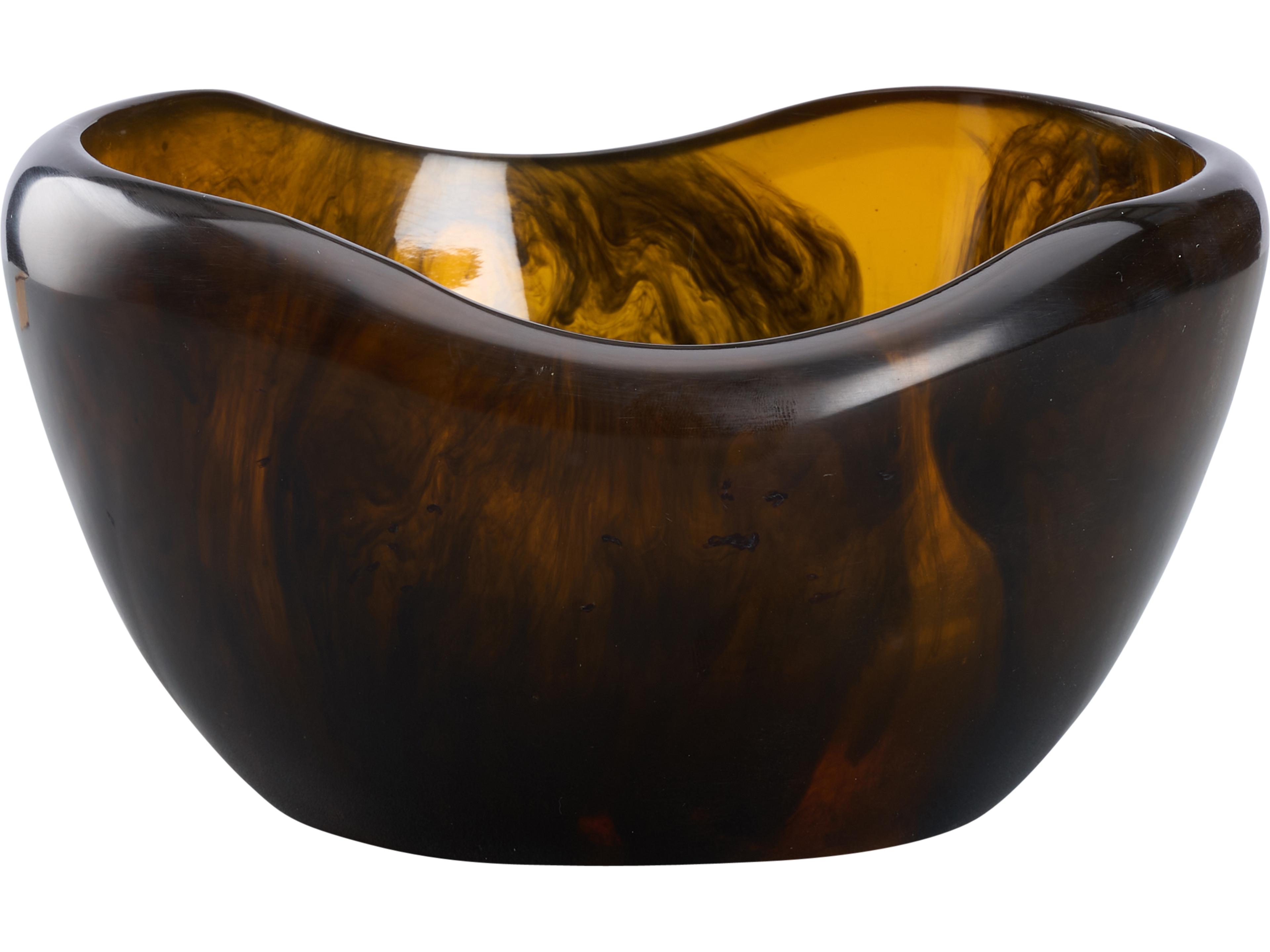 Brown Decorative Plate