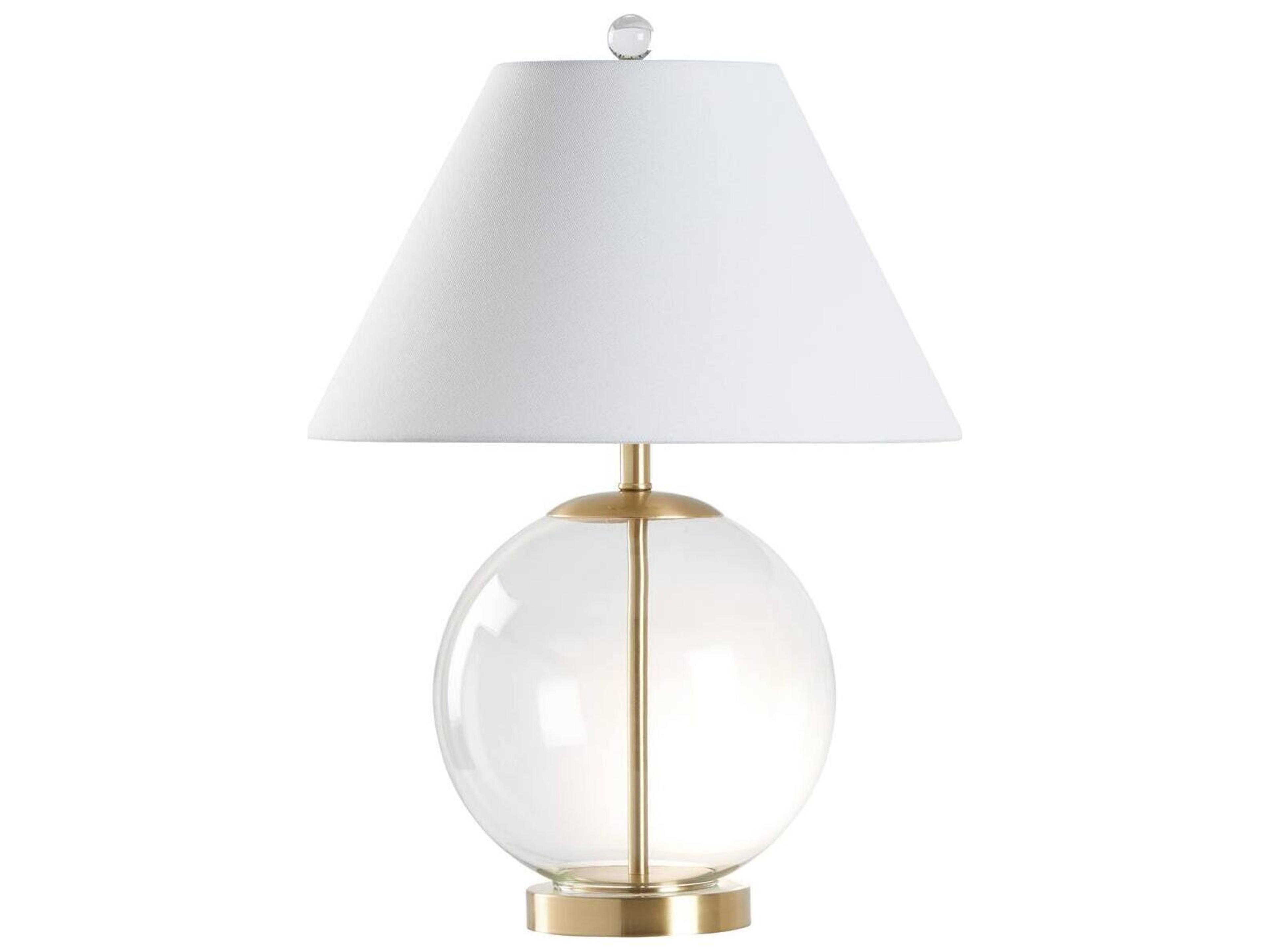 Chelsea House Town Square Gold Linen Table Lamp