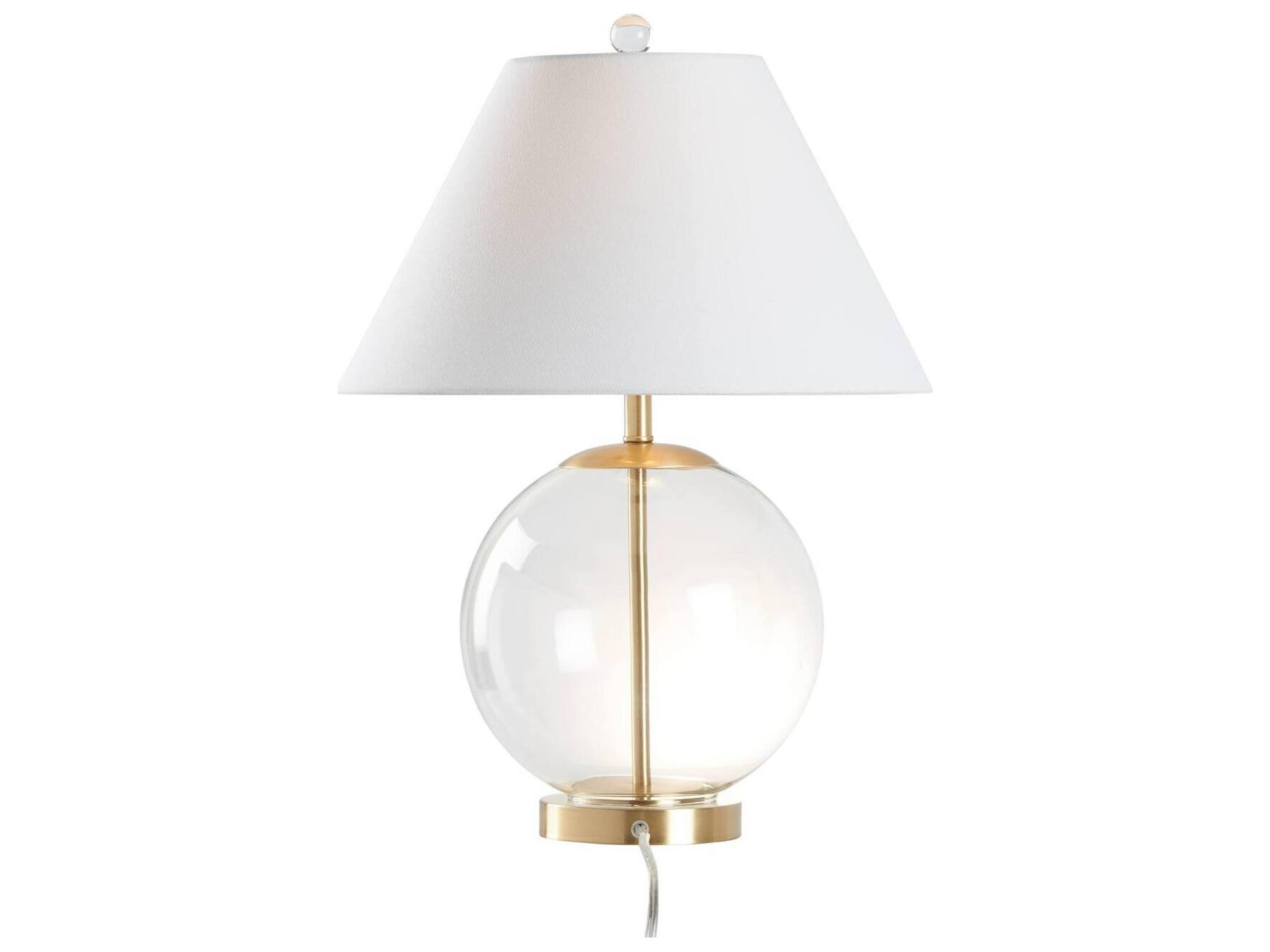 Chelsea House Town Square Gold Linen Table Lamp