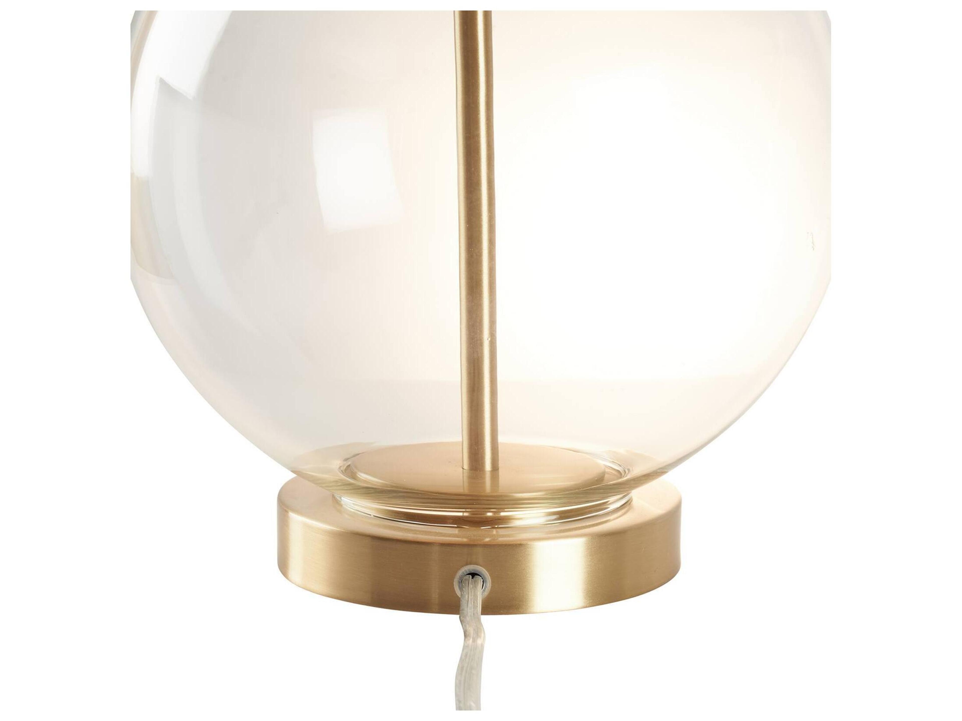 Chelsea House Town Square Gold Linen Table Lamp